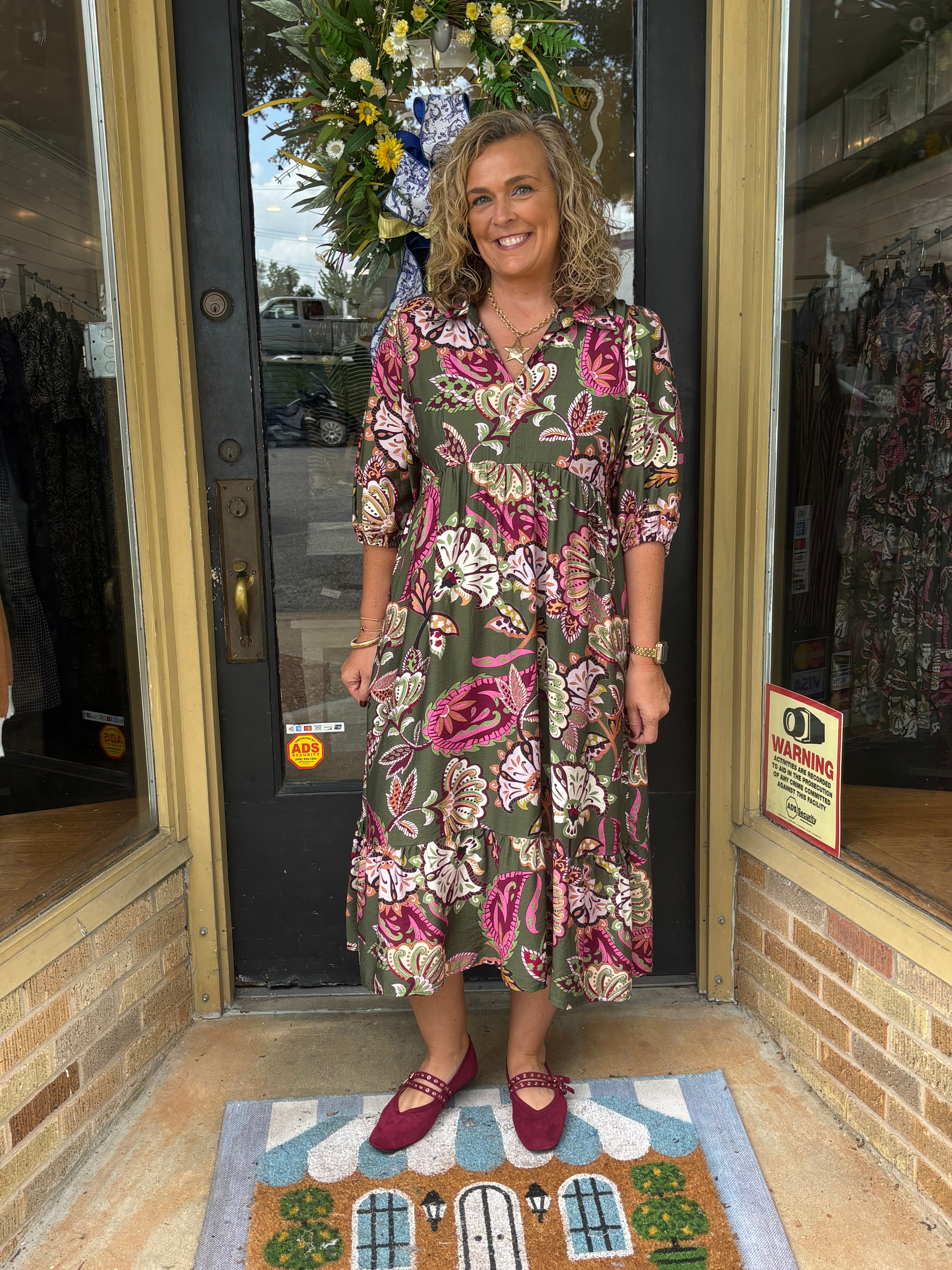 Paisley & Pine Dress-Midi