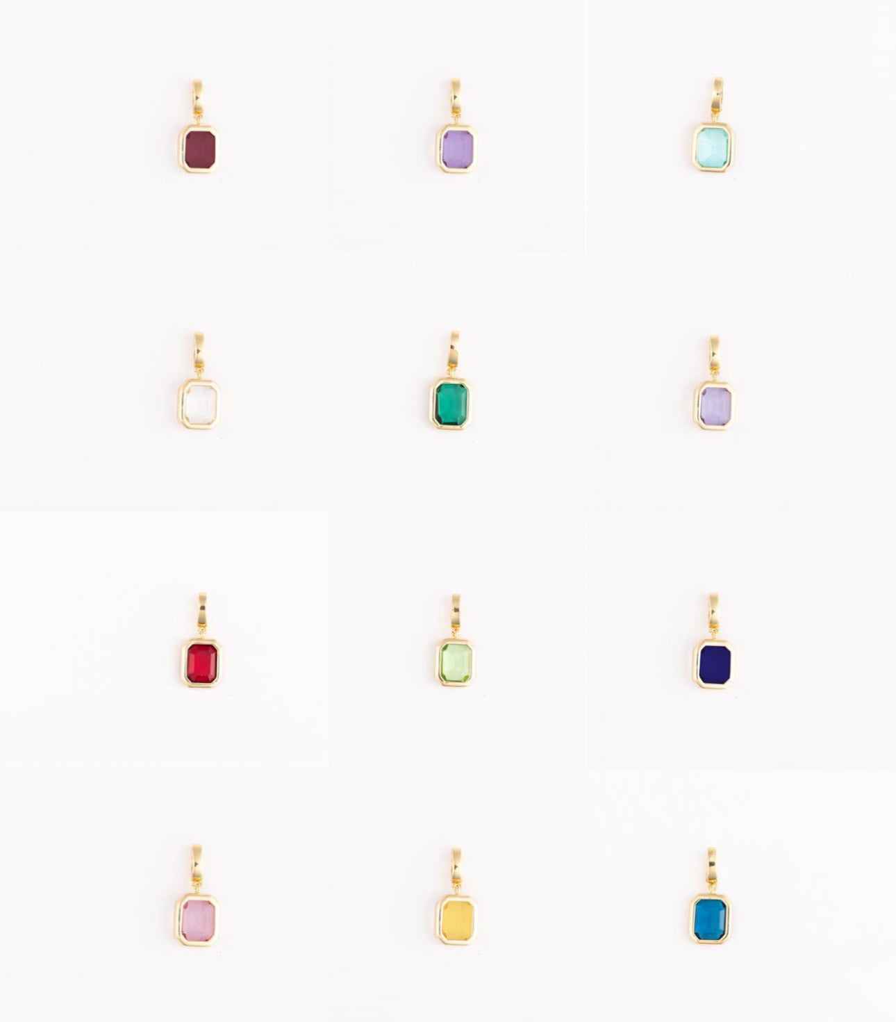 Birthstone Charms