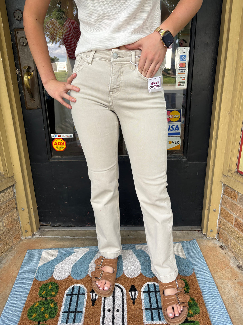 Risen Almond Avenue Jeans