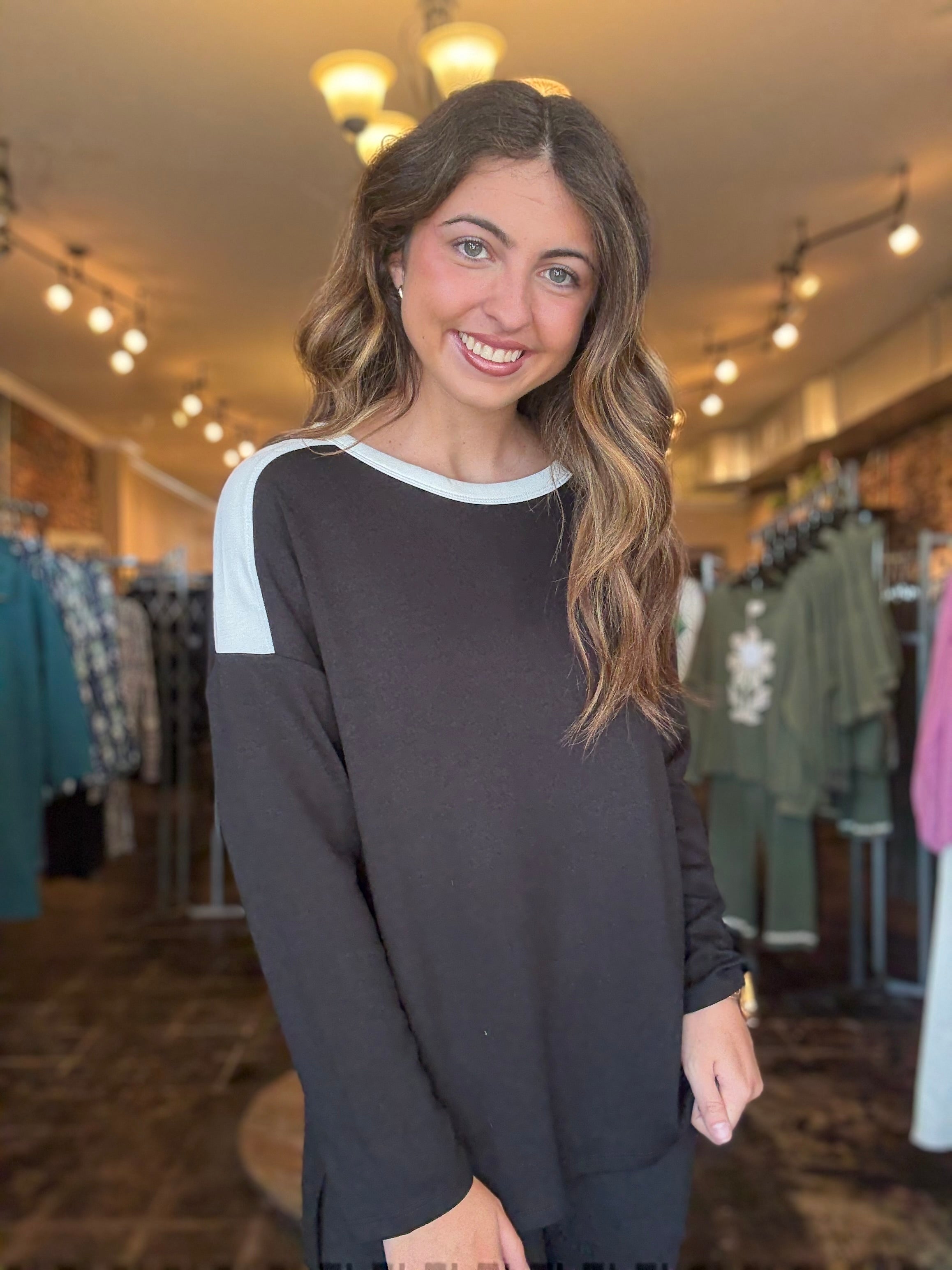 Black Lounge top