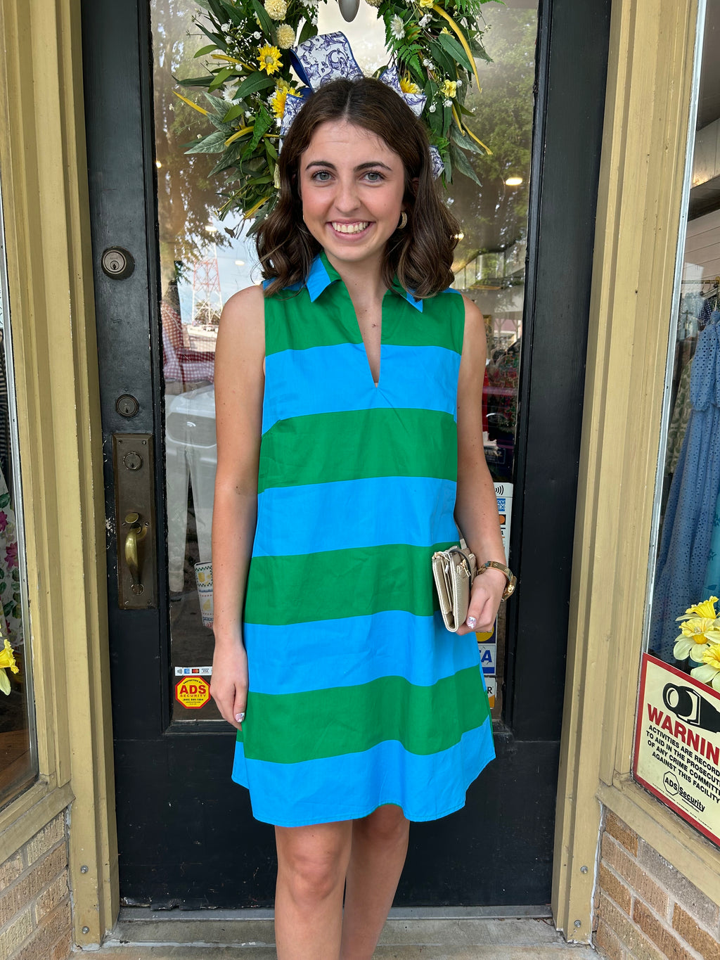 Seaglass Stripe Dress