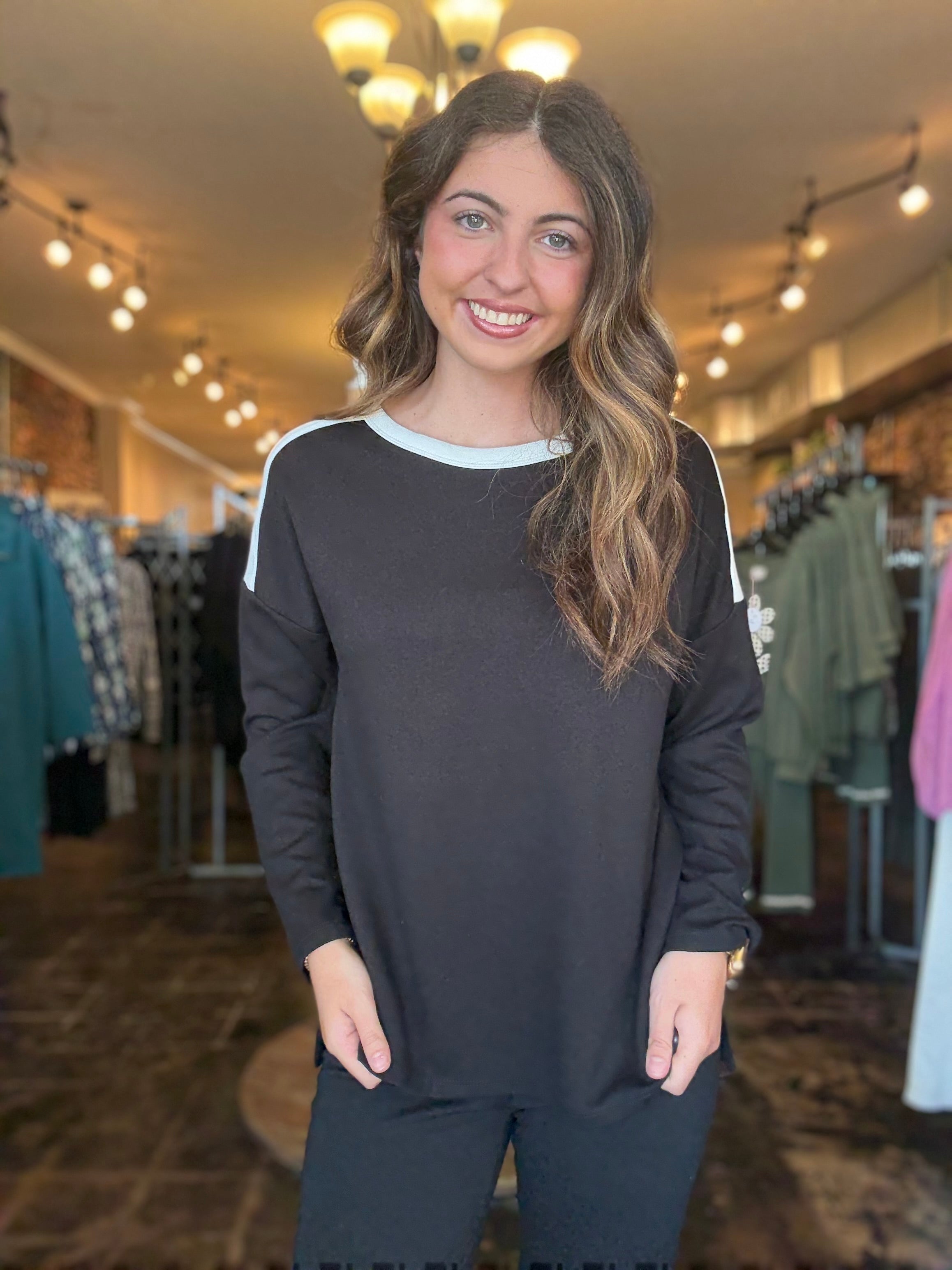 Black Lounge top