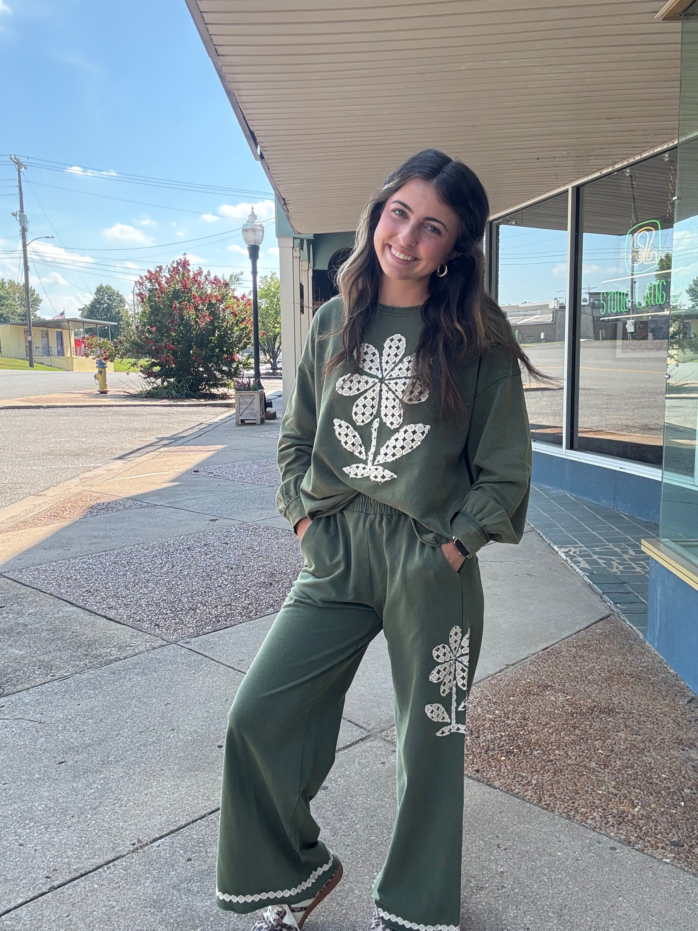 Floral pants (Pants only)