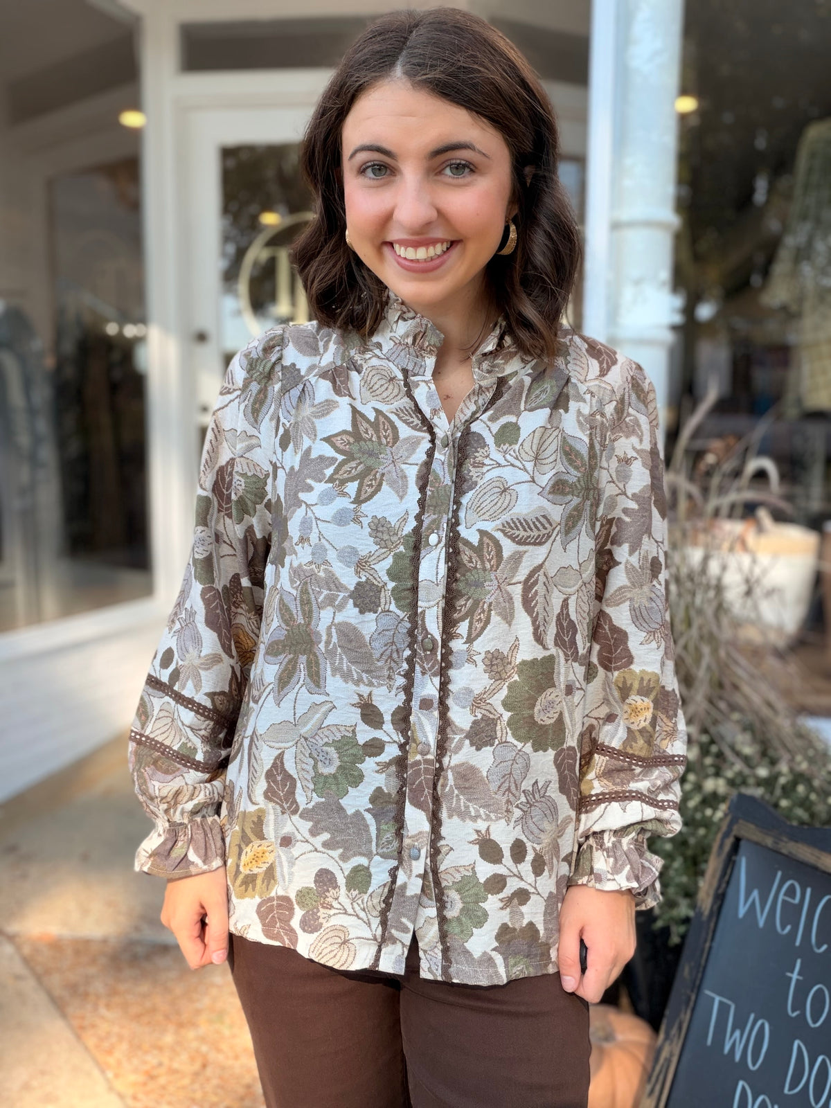 Olive Rosalie Blouse