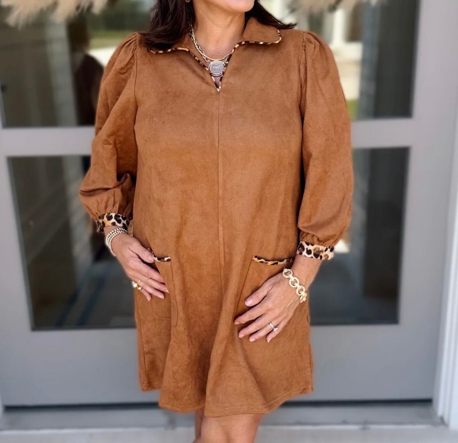 Suede Season Dress