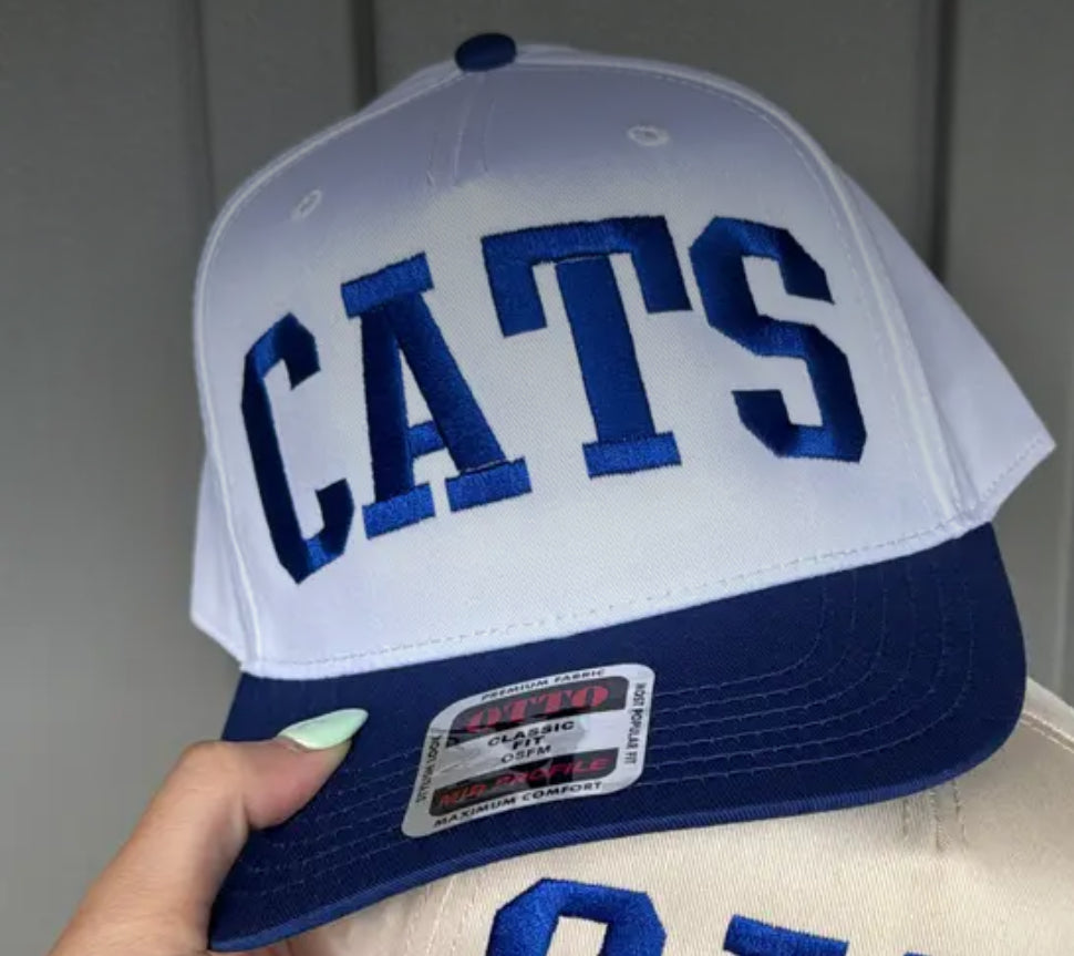 Cats Embroidery Trucker Hats