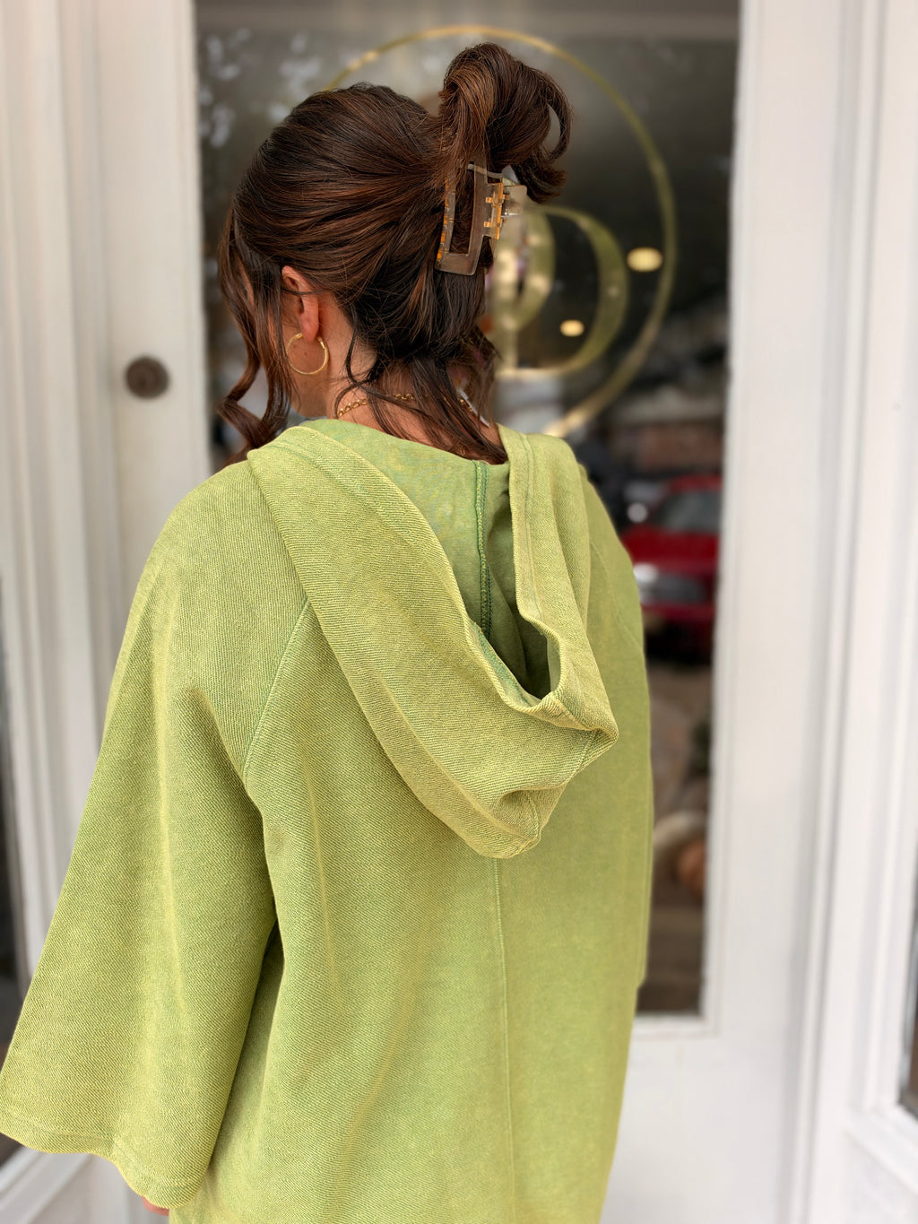 Matcha Mood Hooded Top
