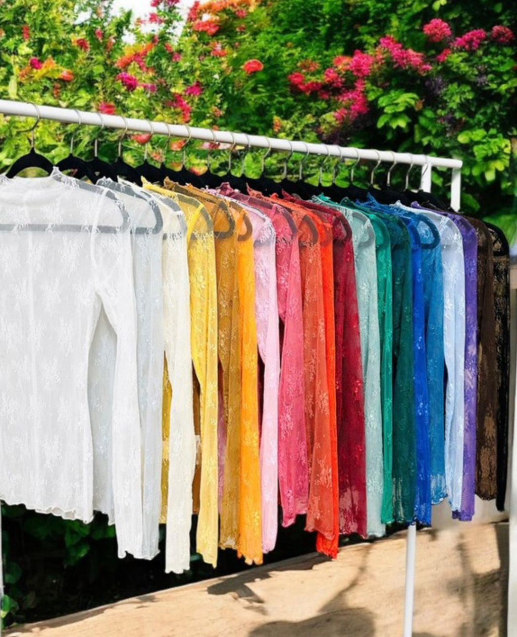 Lace/ Mesh Undershirts