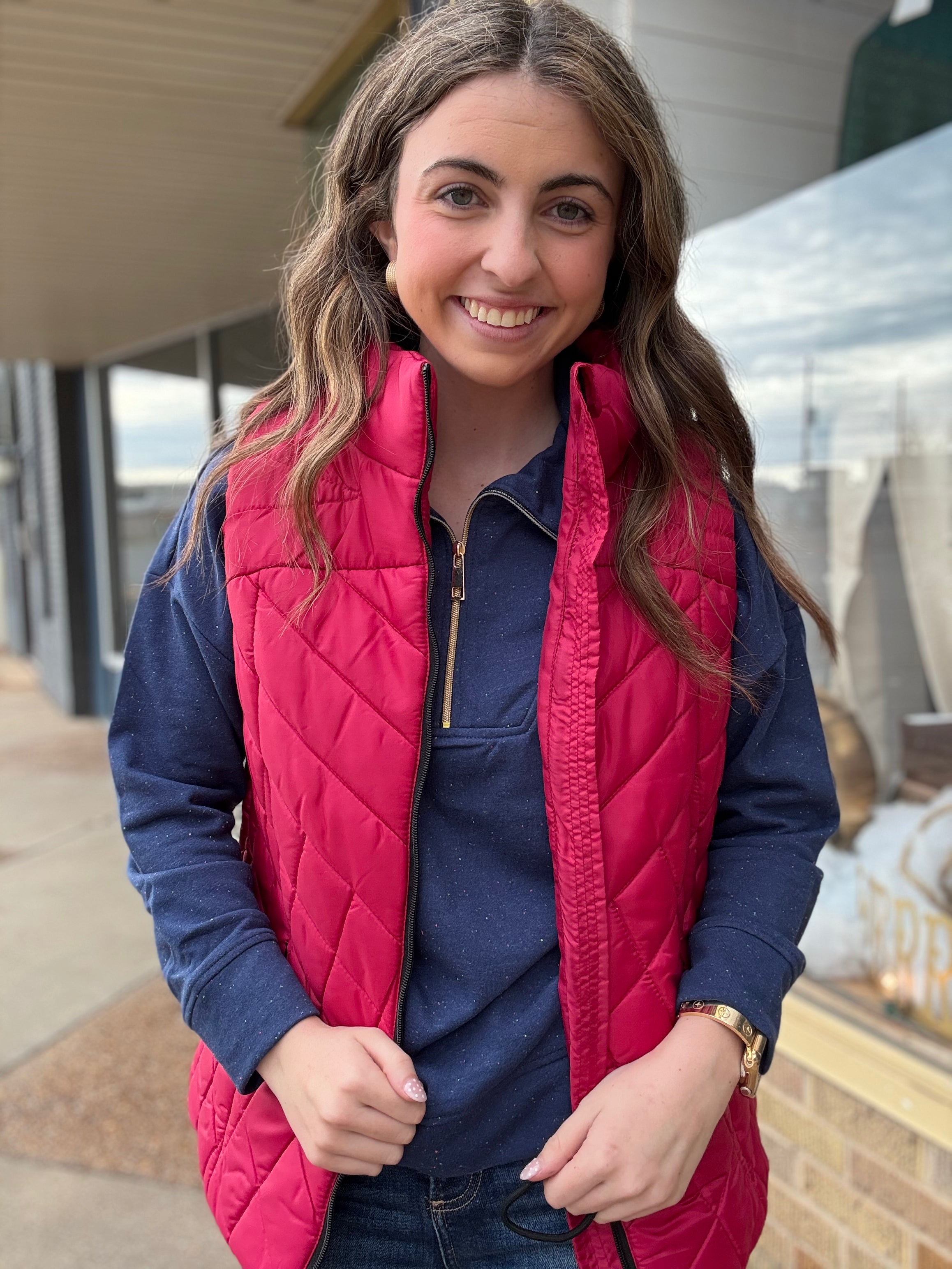 Ruby Puffer Vest