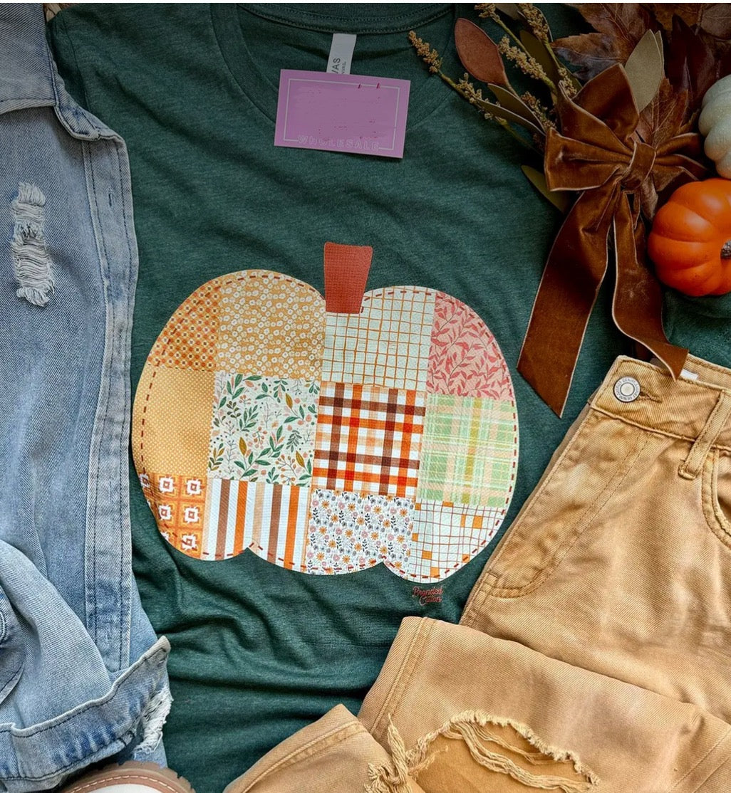 Pumpkin Patchwork Tee