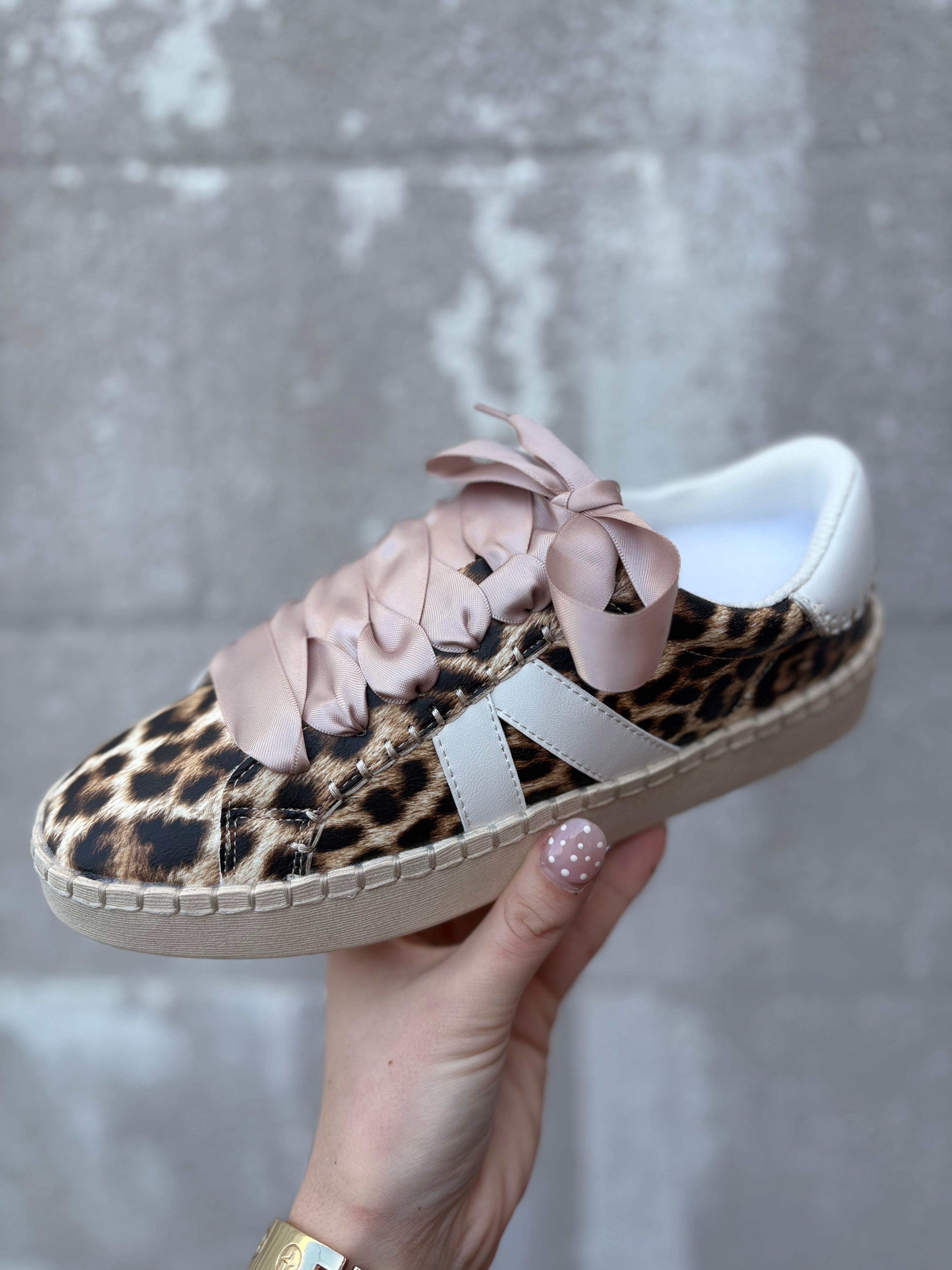 Corkys Leopard Sneakers- Friend Zone