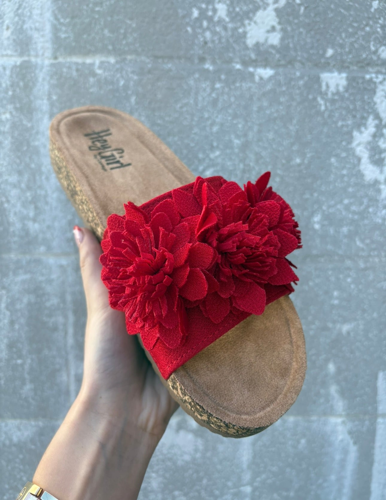 Corkys Red Wild Child Flats