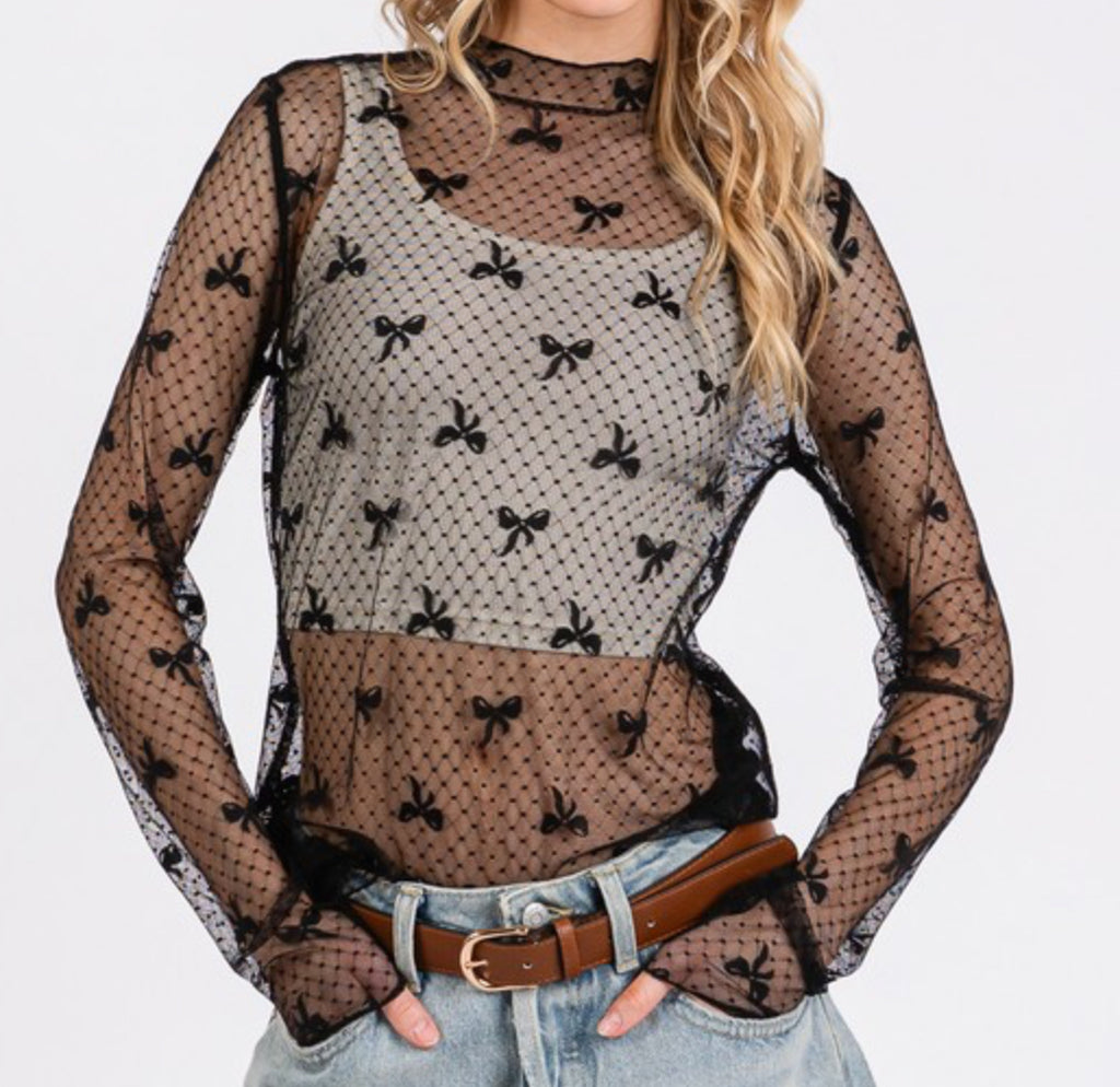 Lace/ Mesh Undershirts