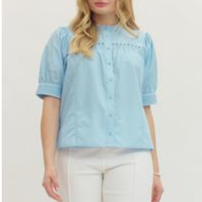 Light Blue Button Up