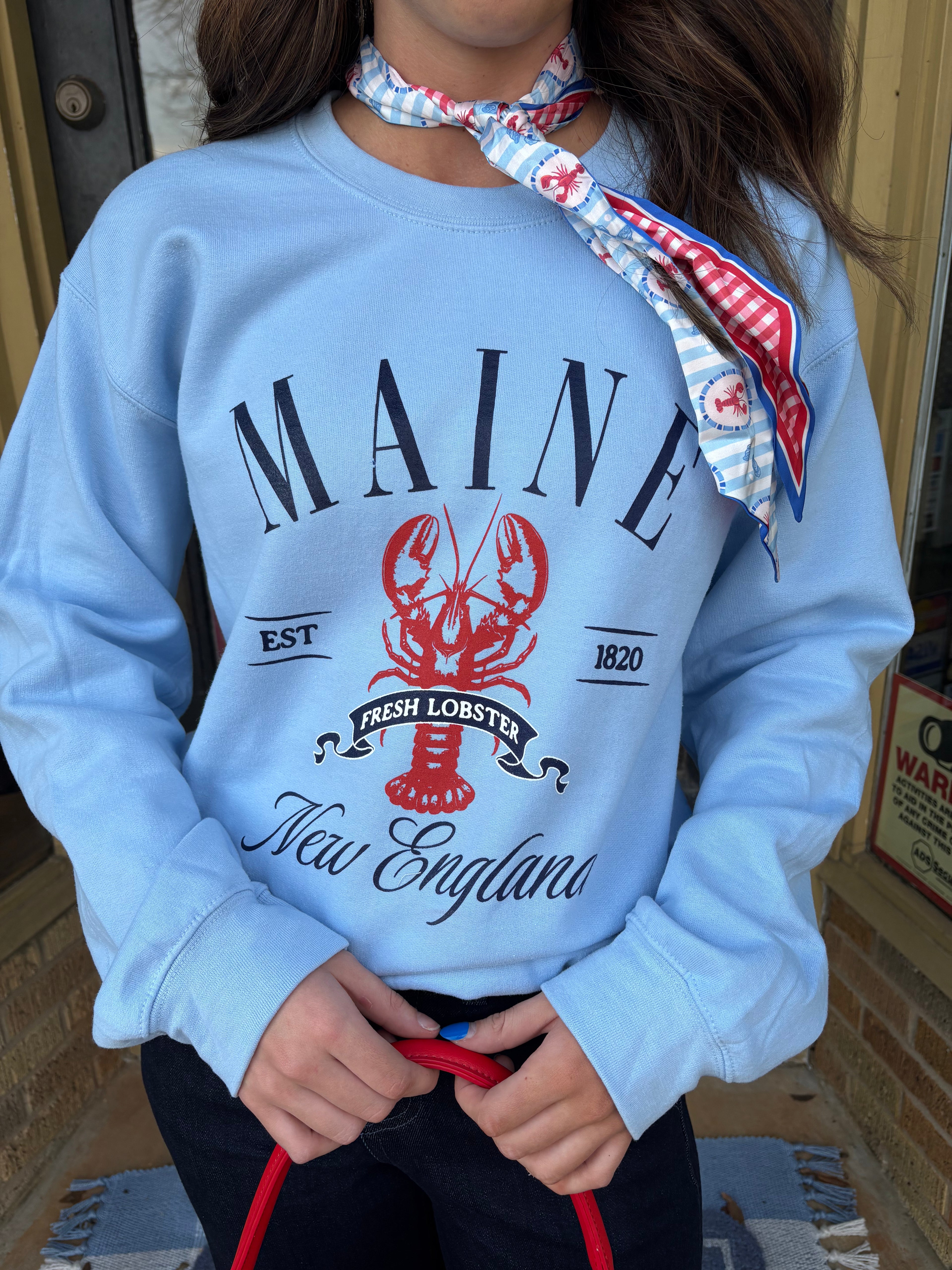 Coastal Lobster Sweatshirt