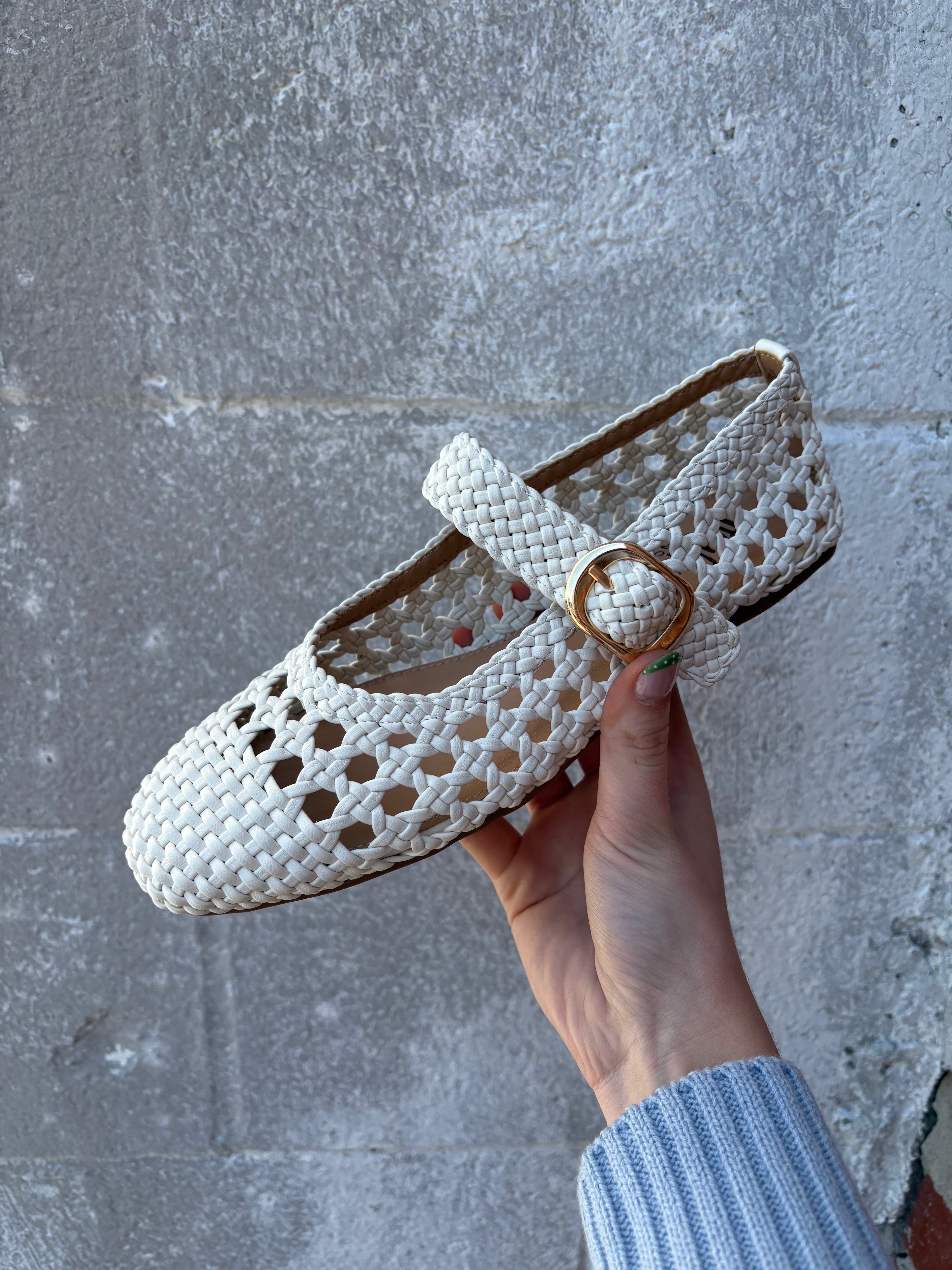 Corkys Mixed Feelings Mary Janes- White