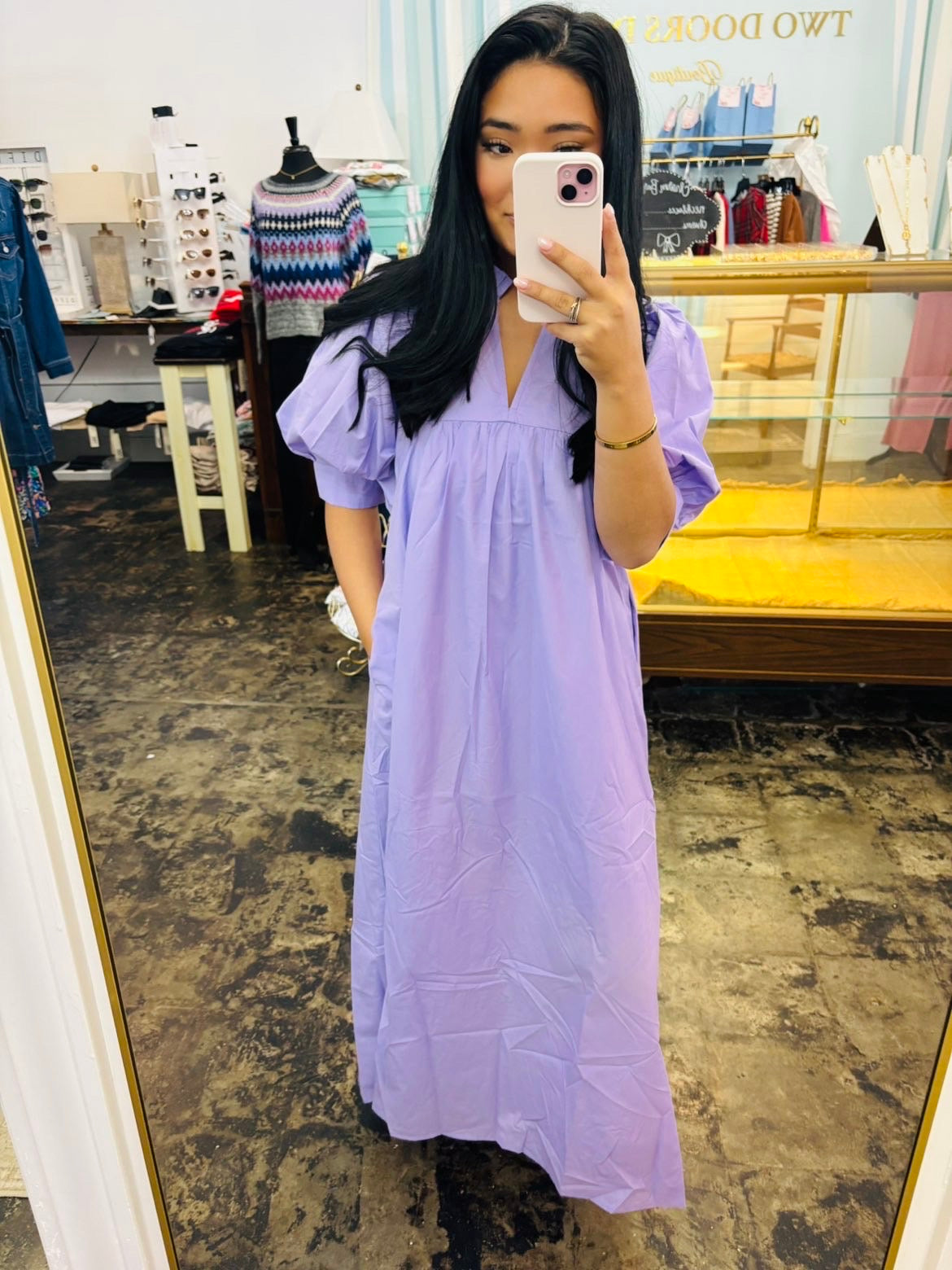 Lavender Maxi Dress