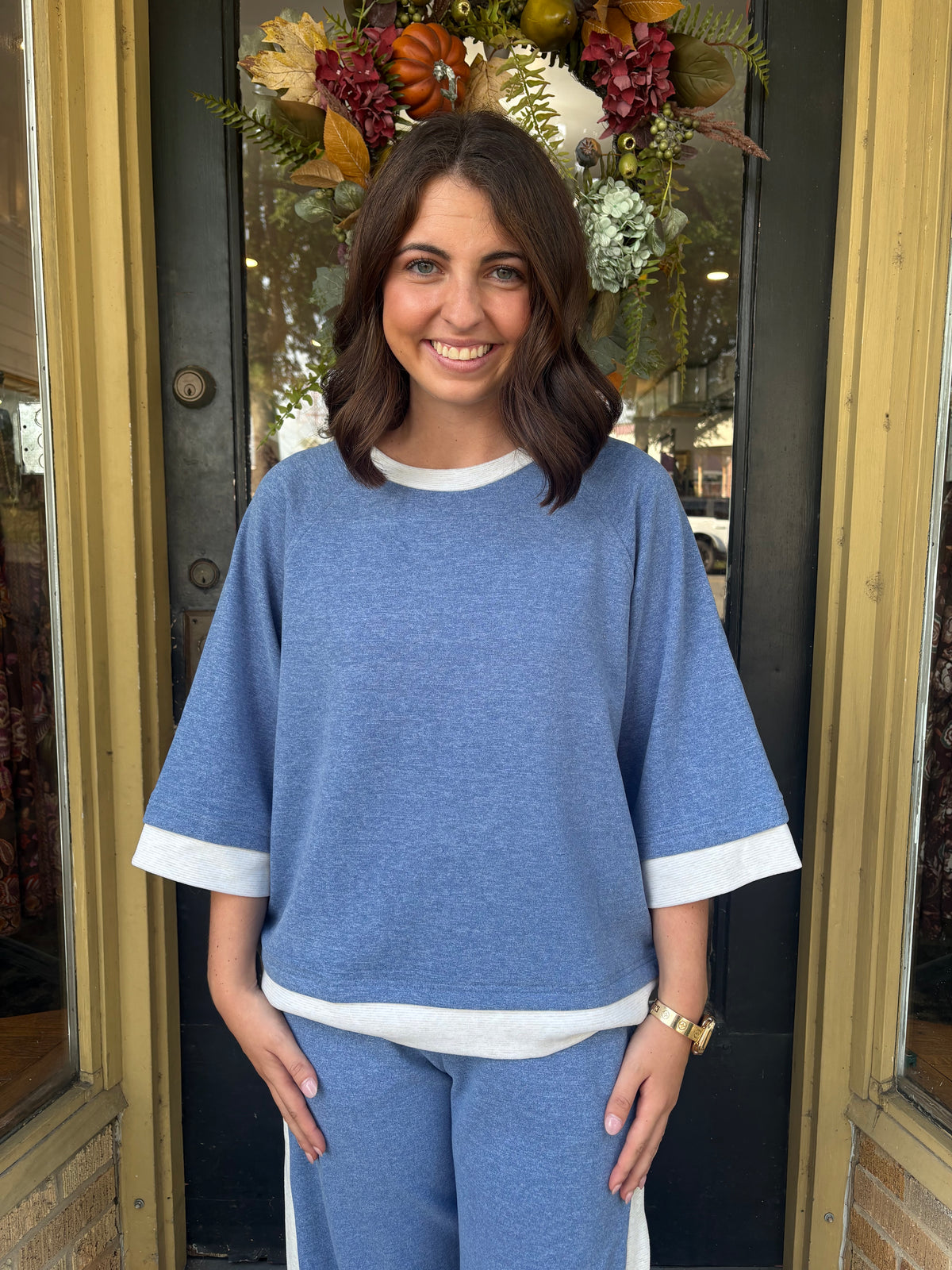 Dream State Top- Blue