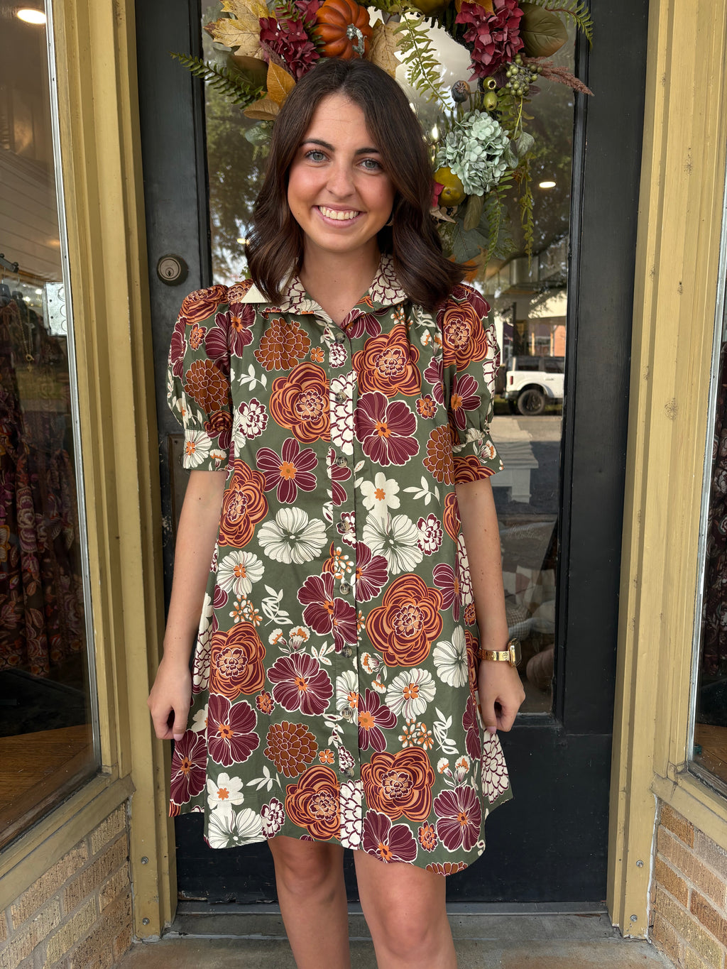 Falling Bouquet Dress
