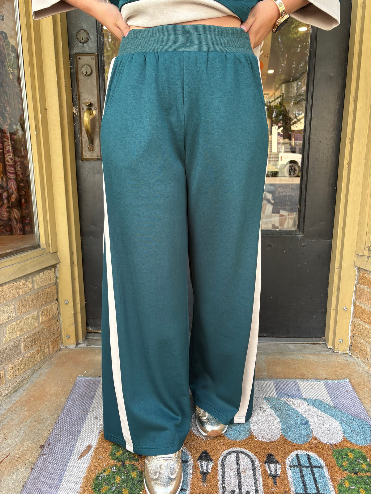 Teal Me Everything Pants