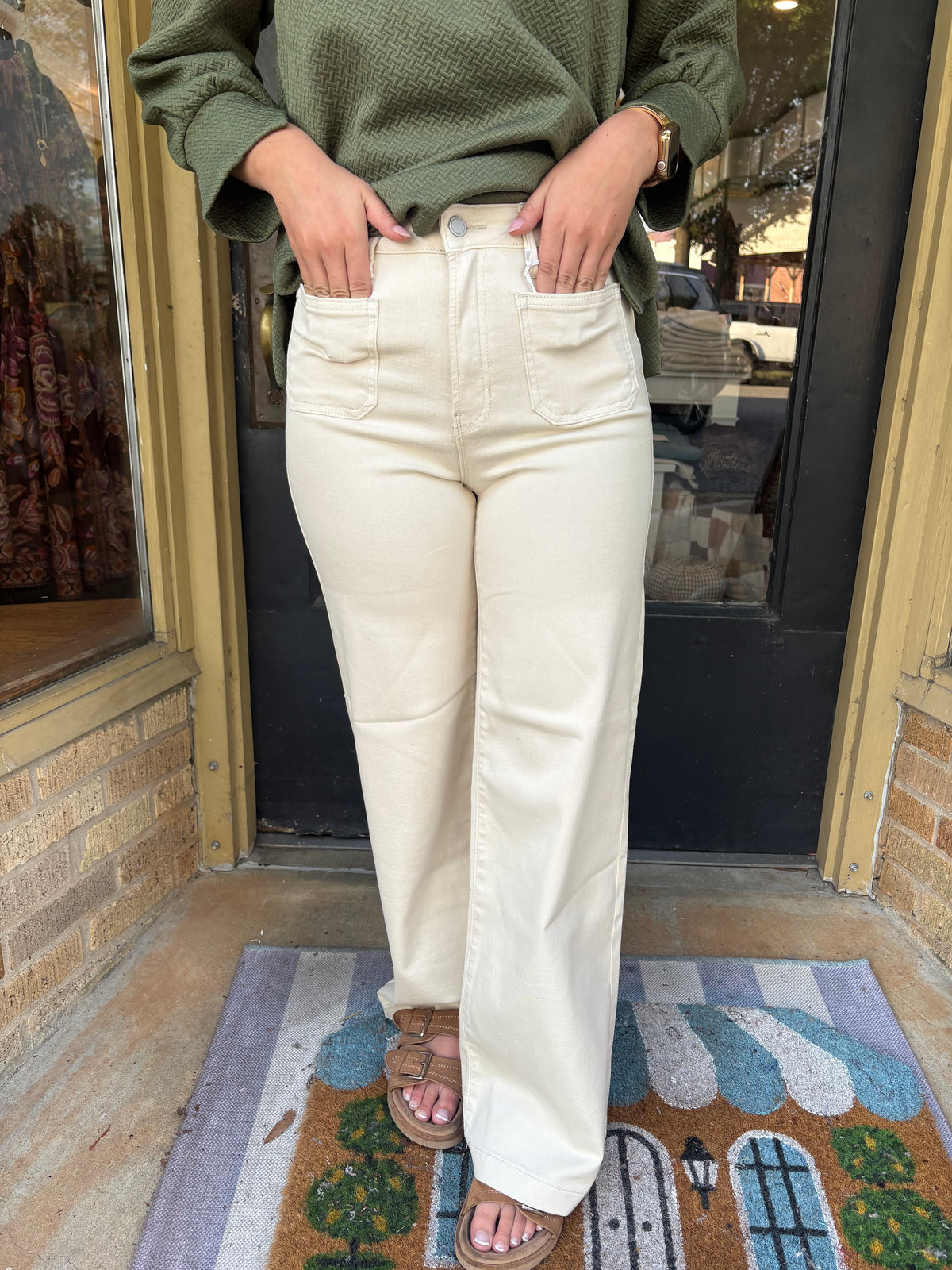 JBD Ecru Dream Jeans