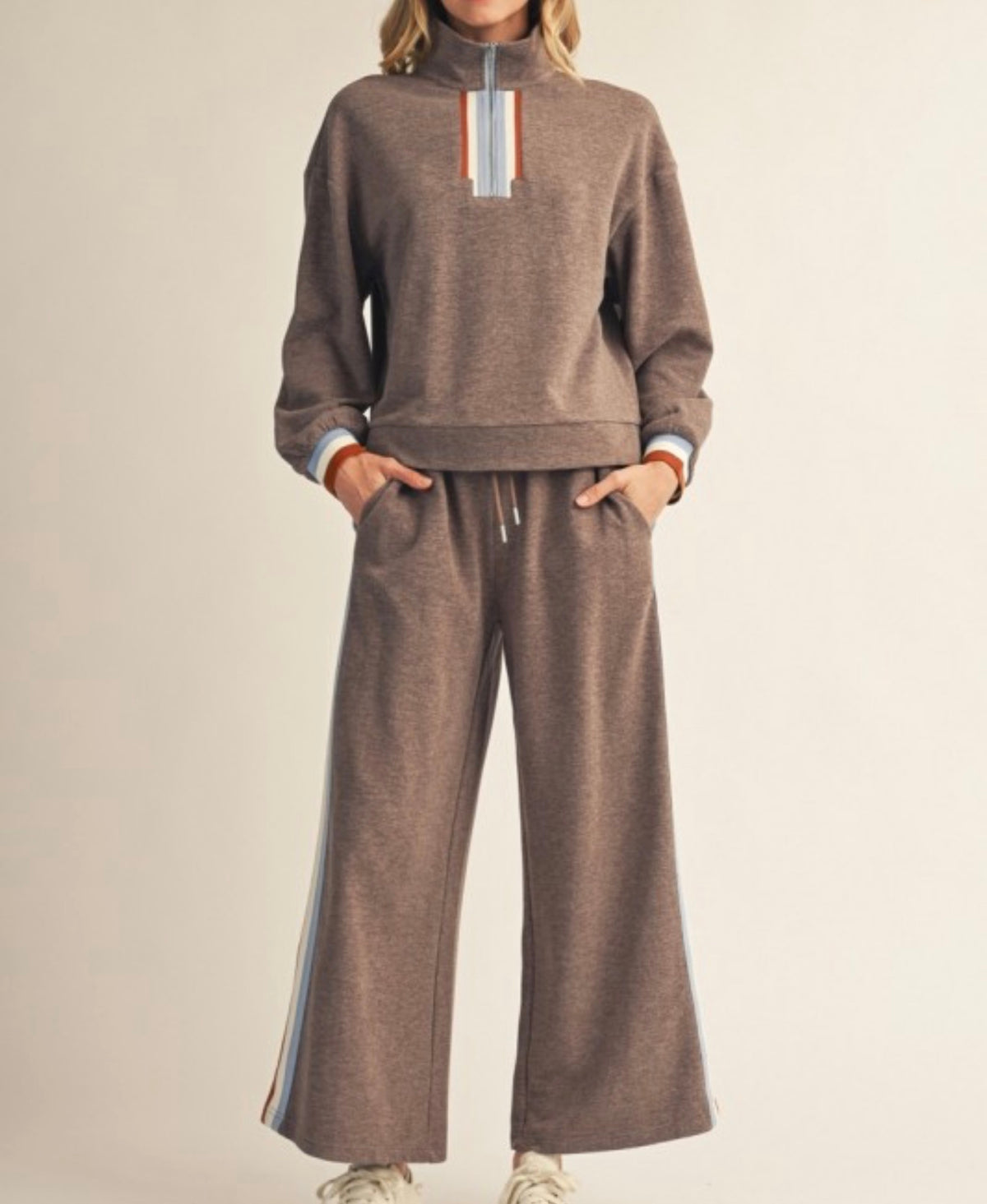 Better Together Set Top- Brown