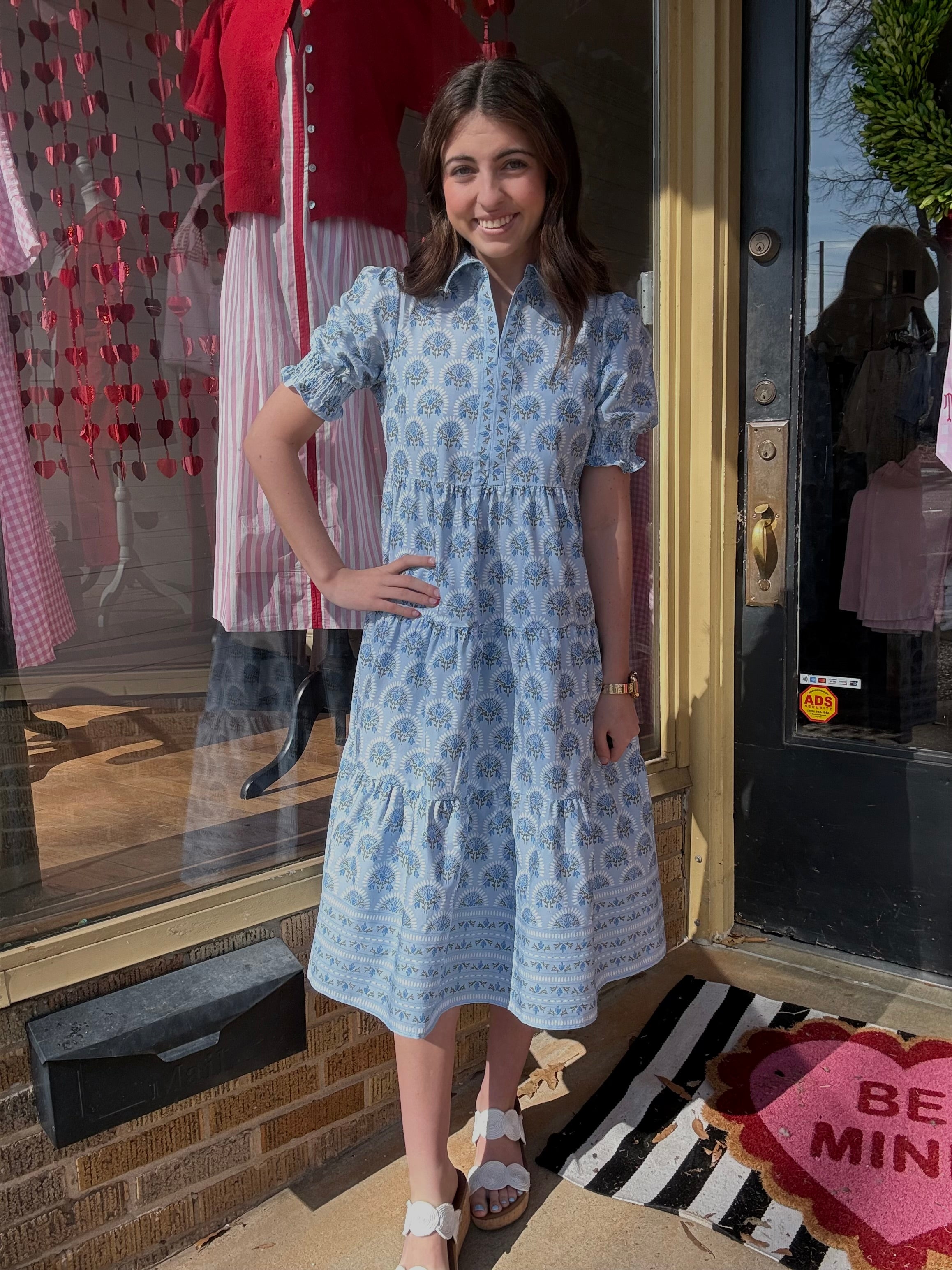 Mary Square Molly Flora Dress
