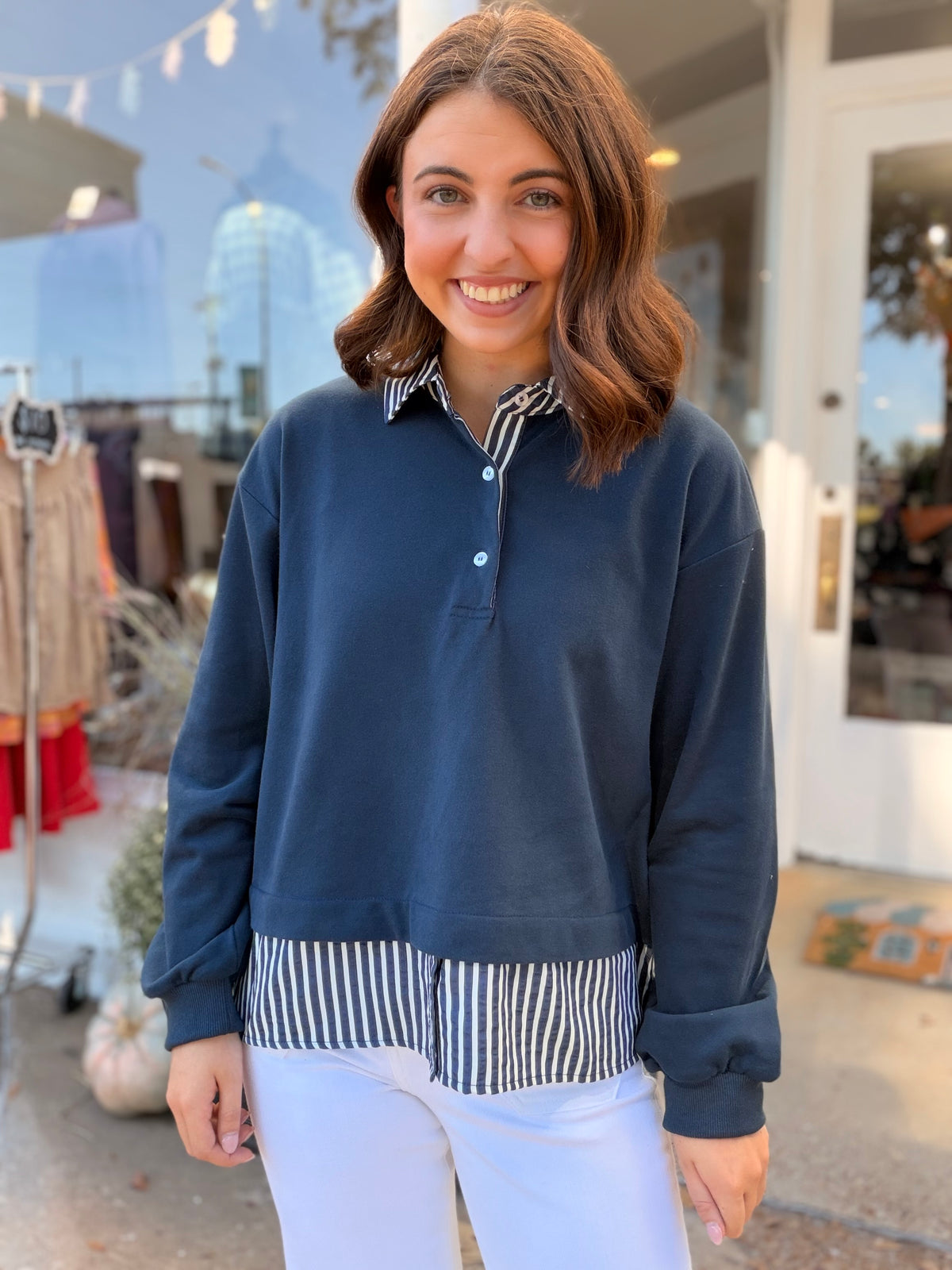 Navy & Nice Pullover