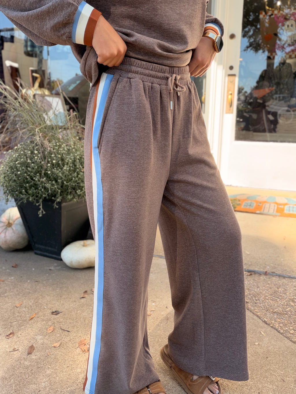 Better Together Set Pants- Brown
