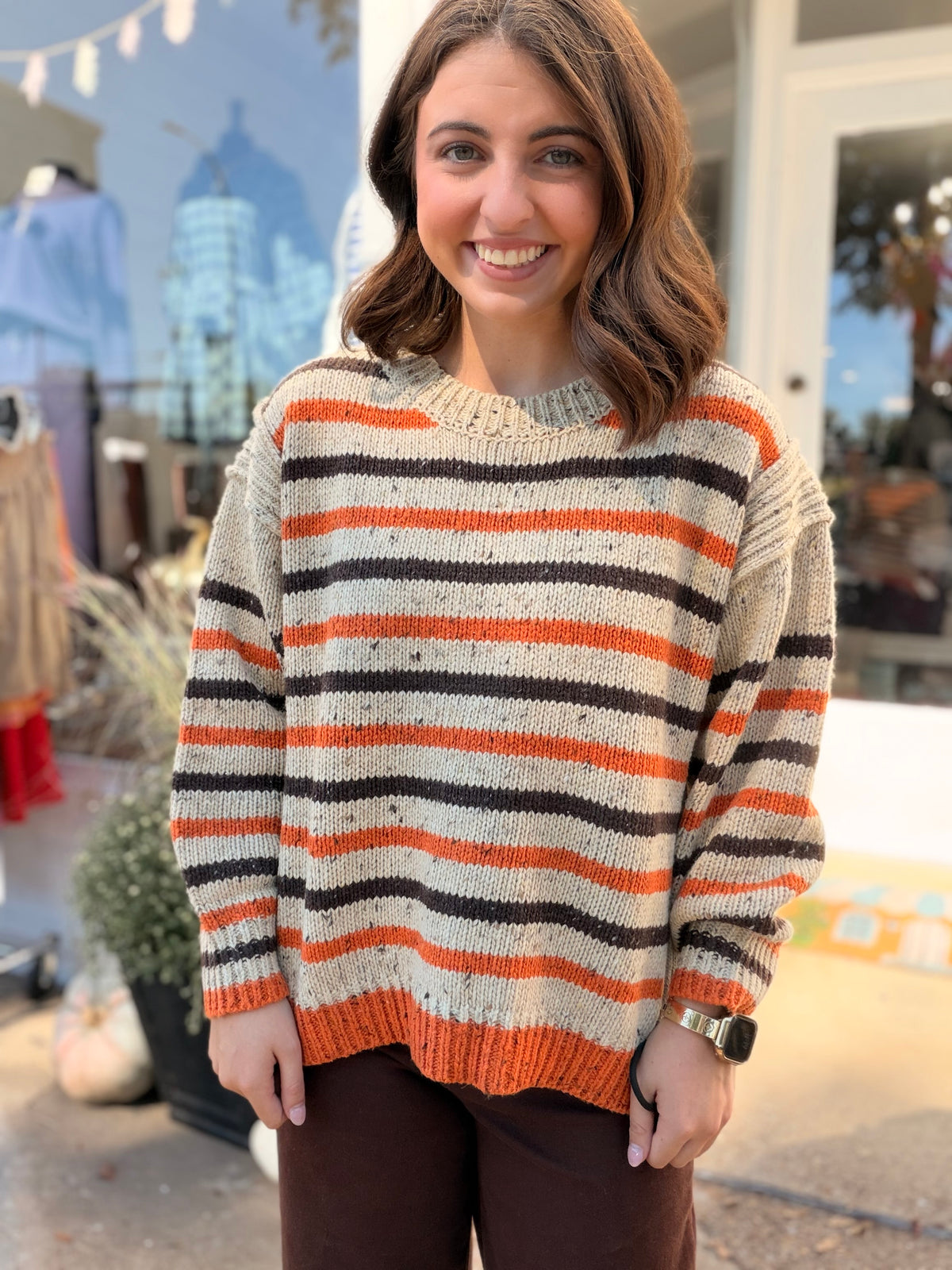 Harvest Hues Sweater