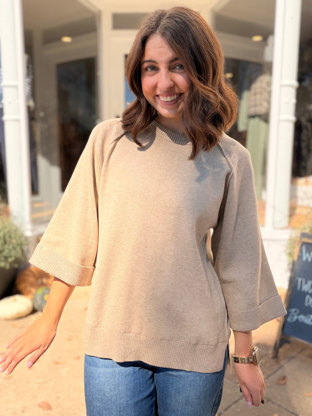 Easy Street Crewneck Sweater