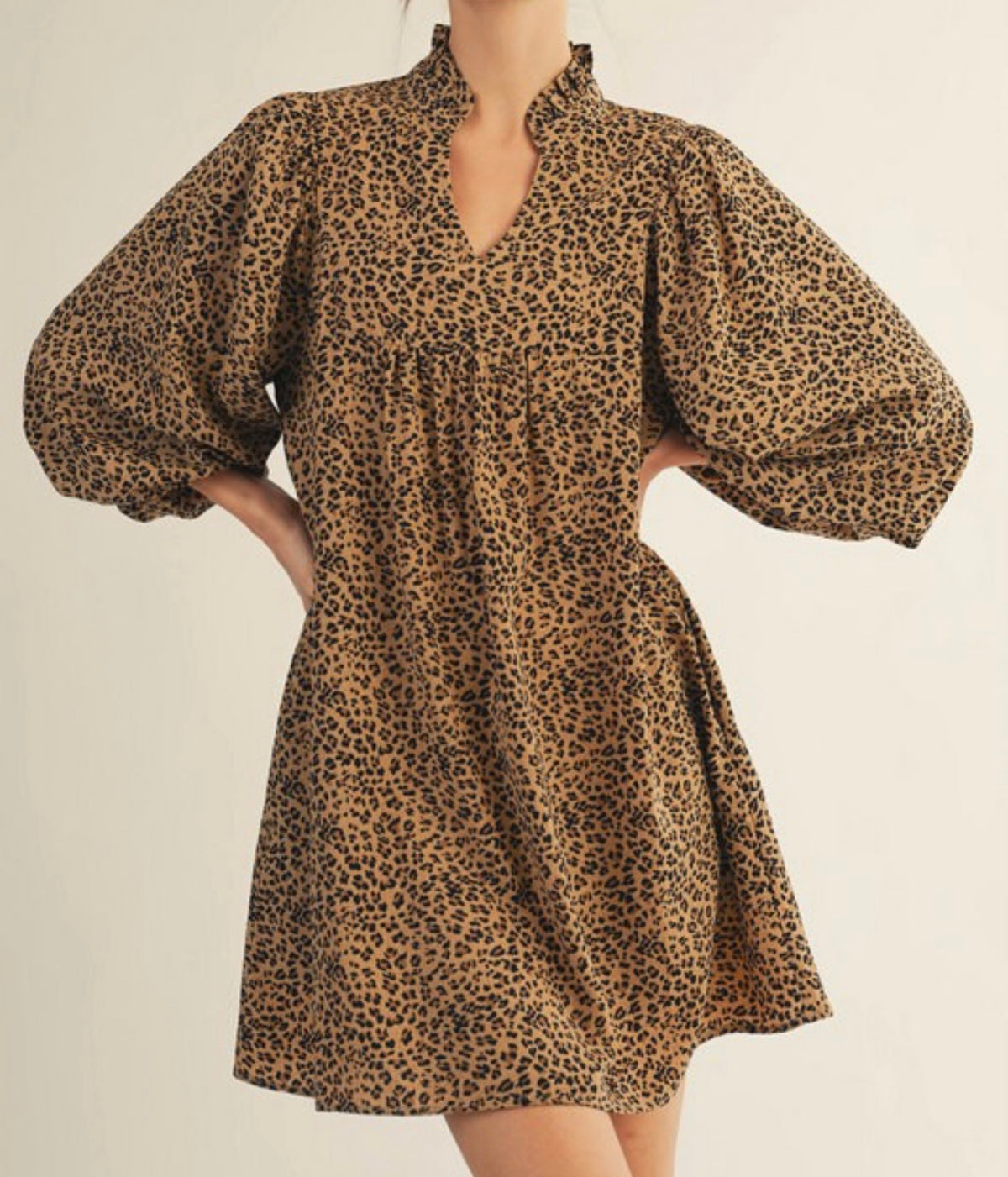 Pretty in Spots Babydoll Dress