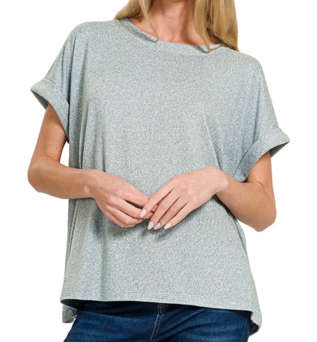 Soft Melange Basic Tee