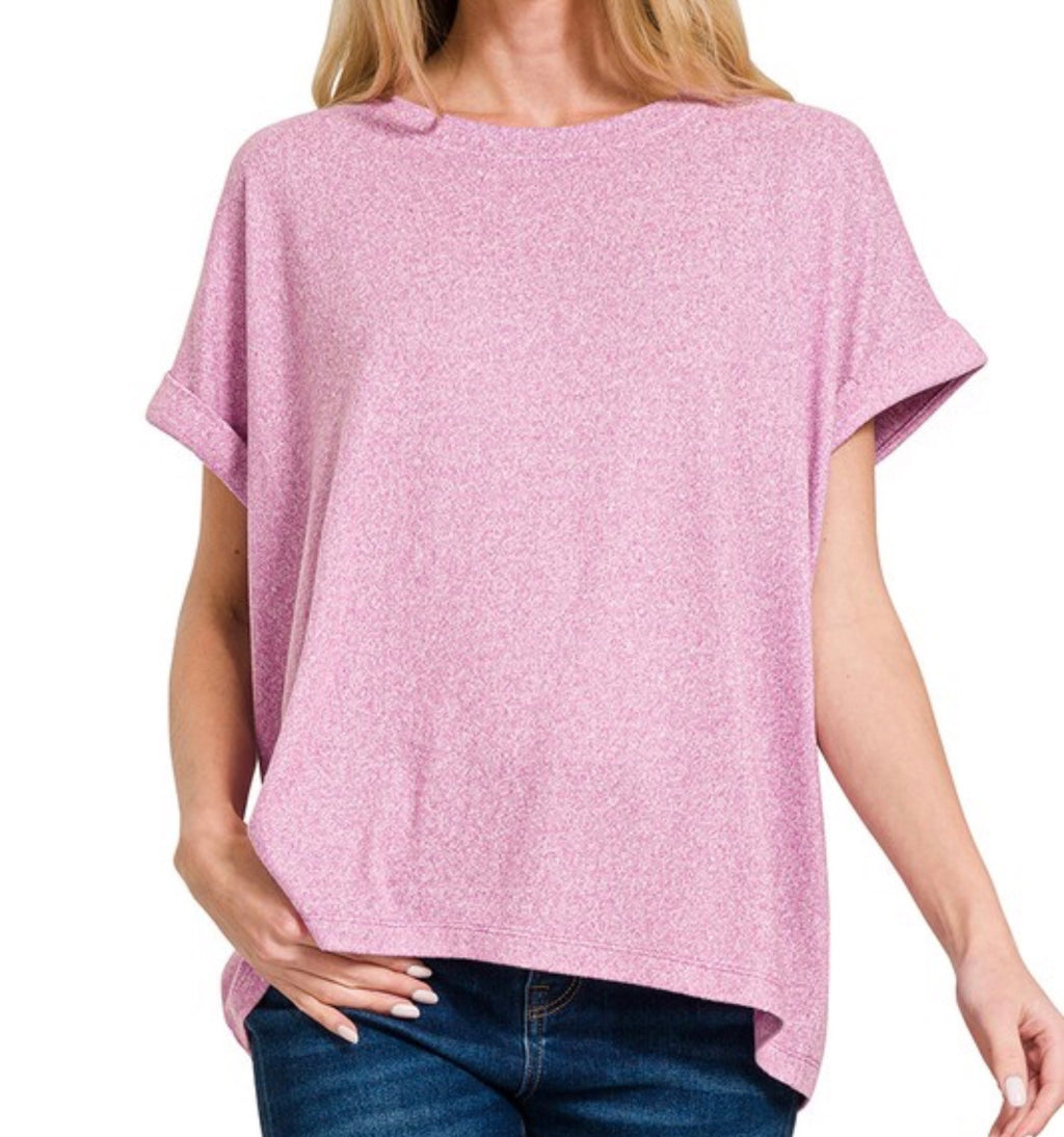 Soft Melange Basic Tee