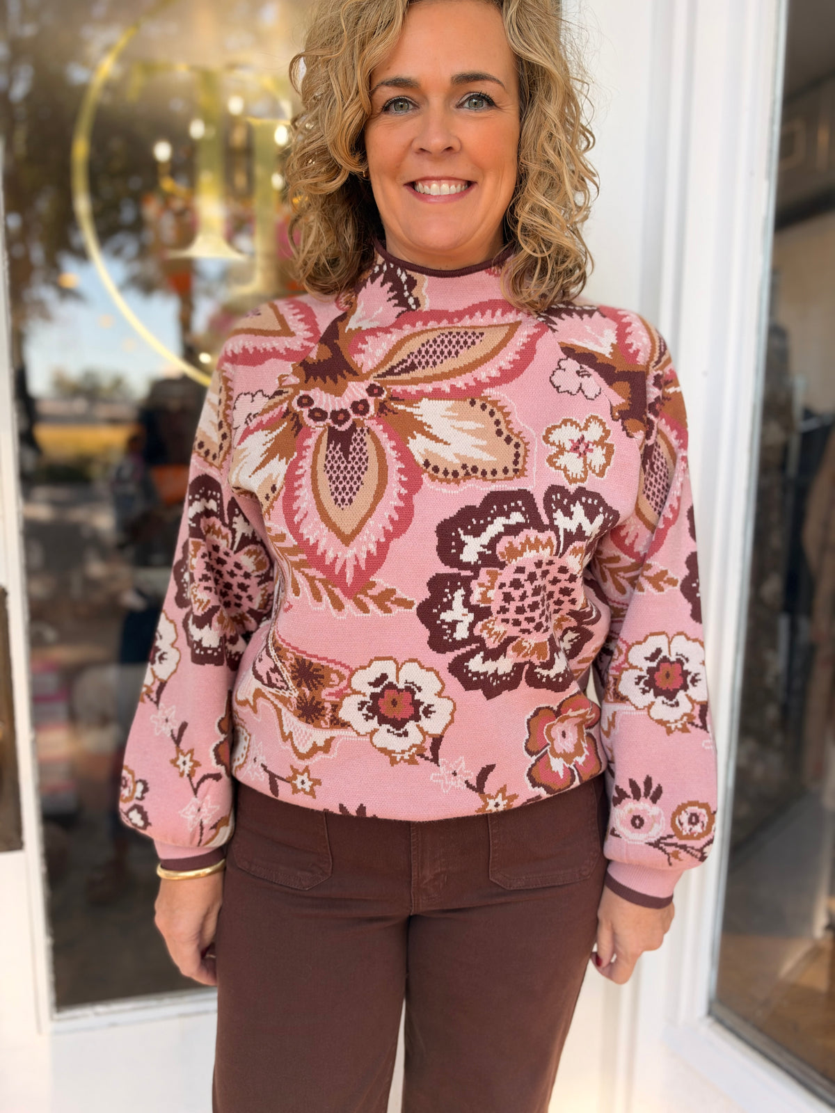 Blushing Belle Sweater