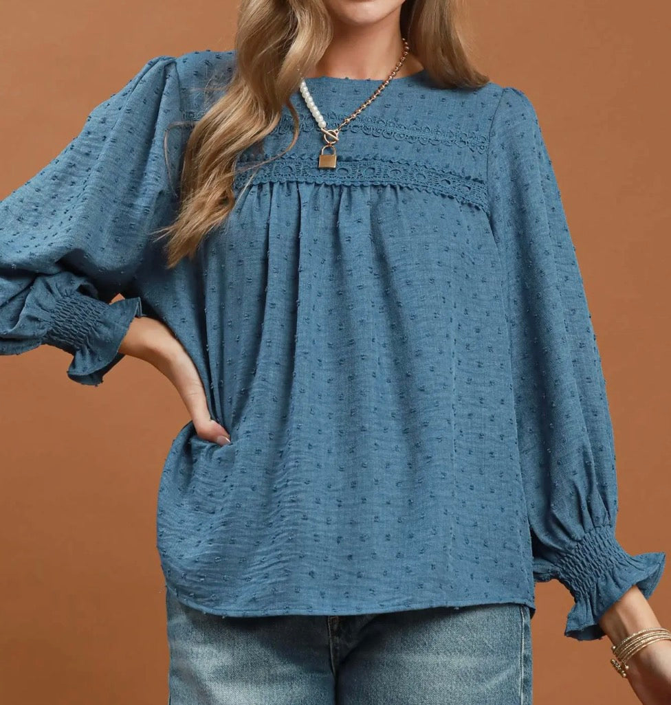 Blue Willow Blouse