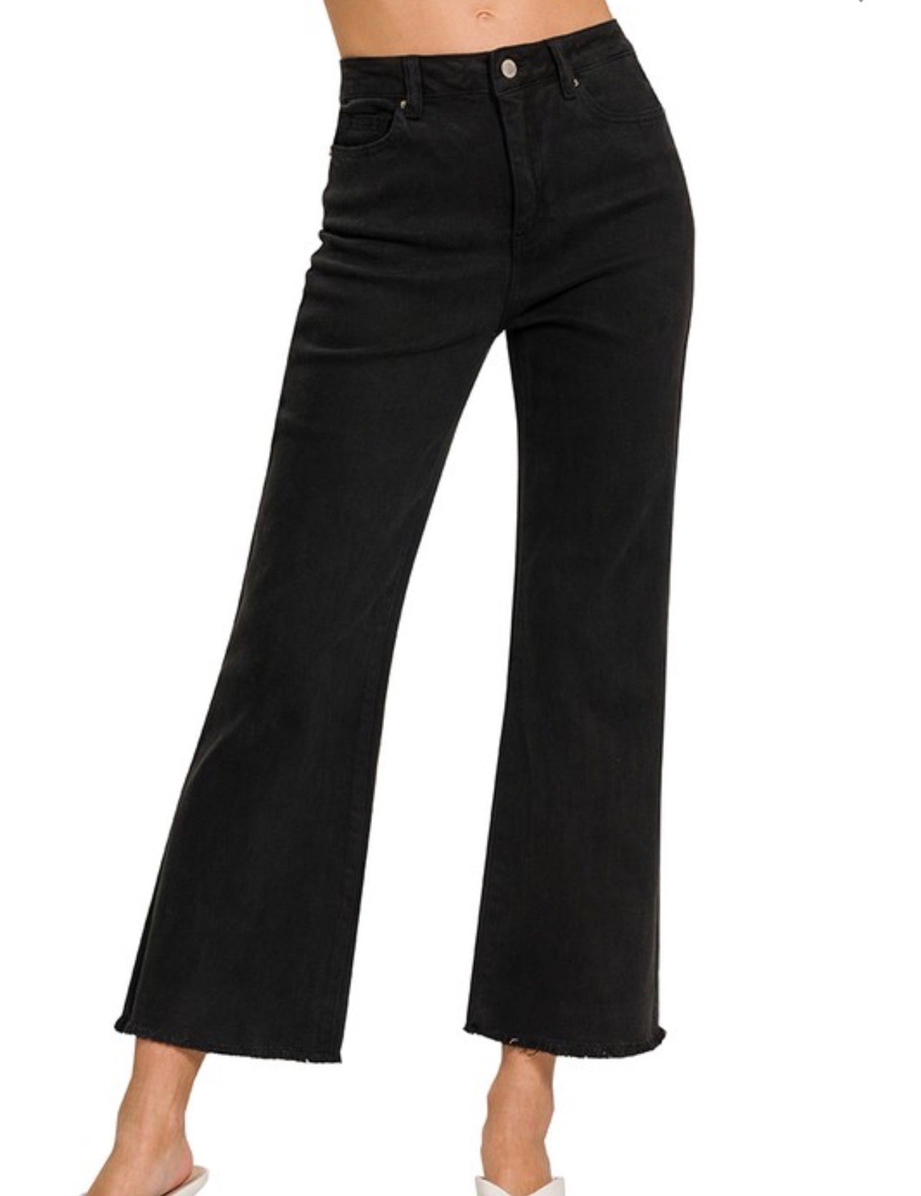 Black Bootcut Pants