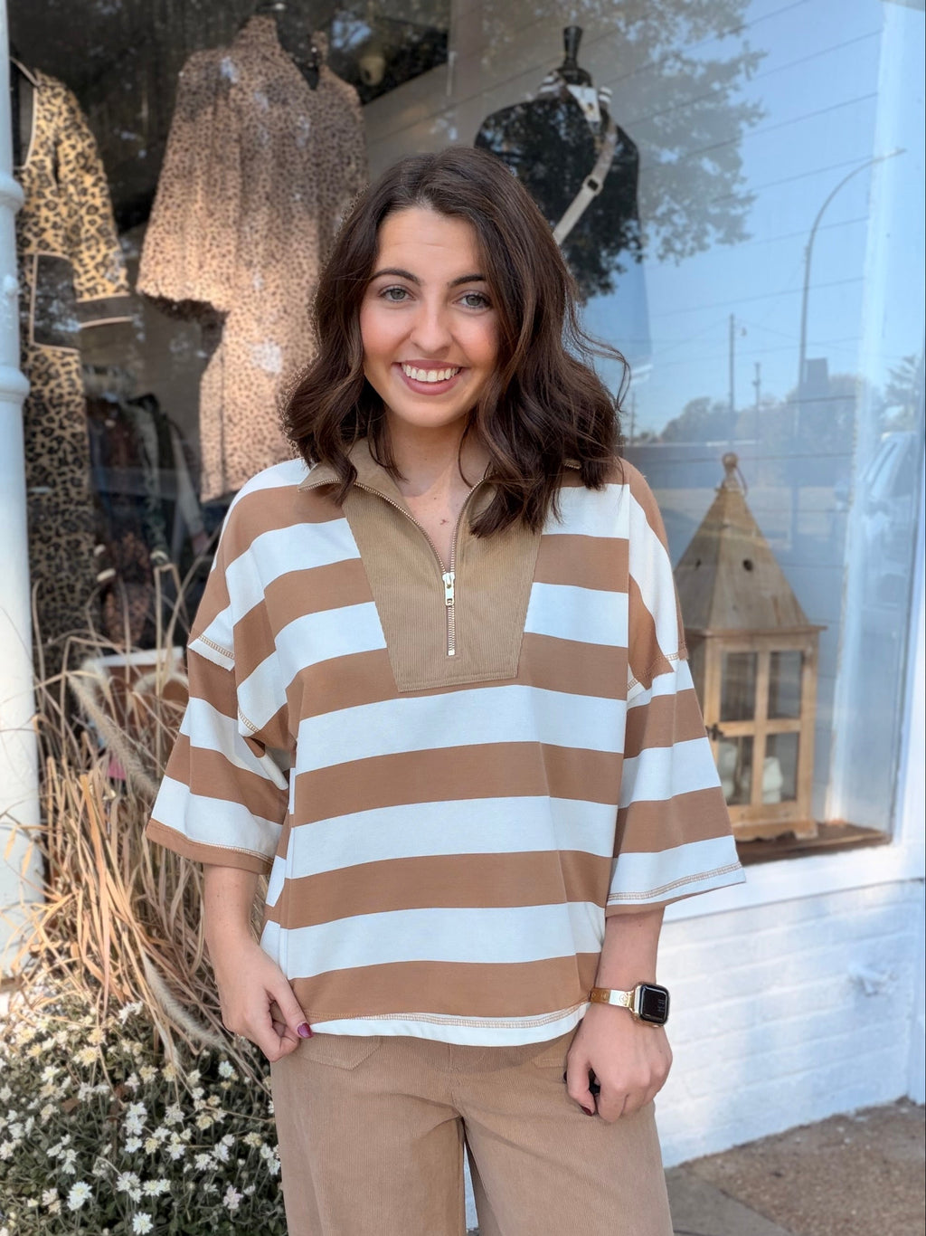 Taupe & Easy Top