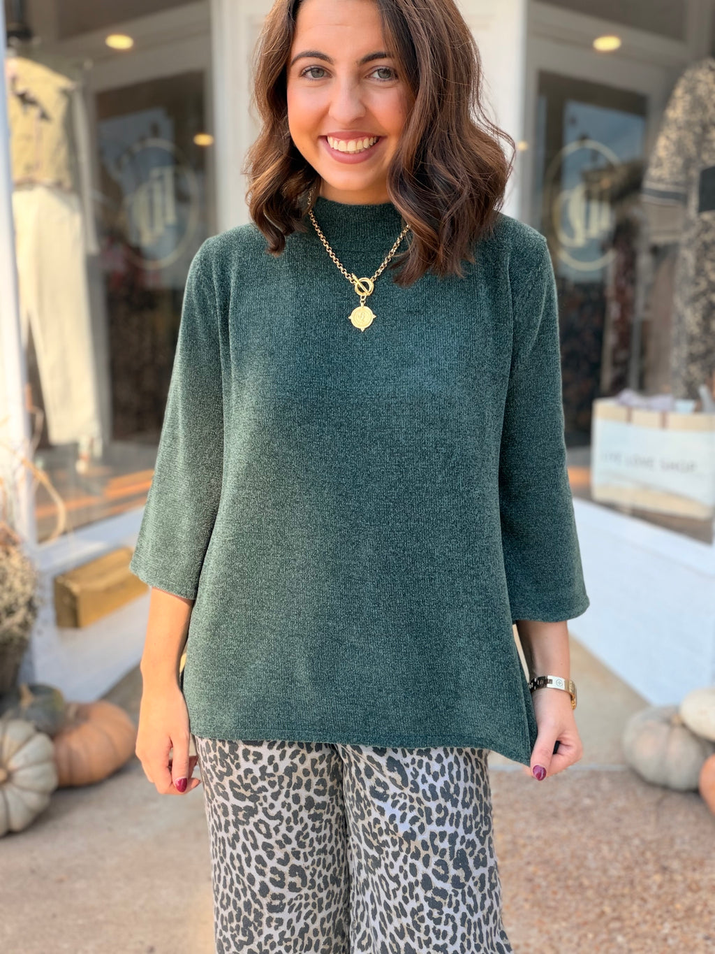 Evergreen Grace Sweater