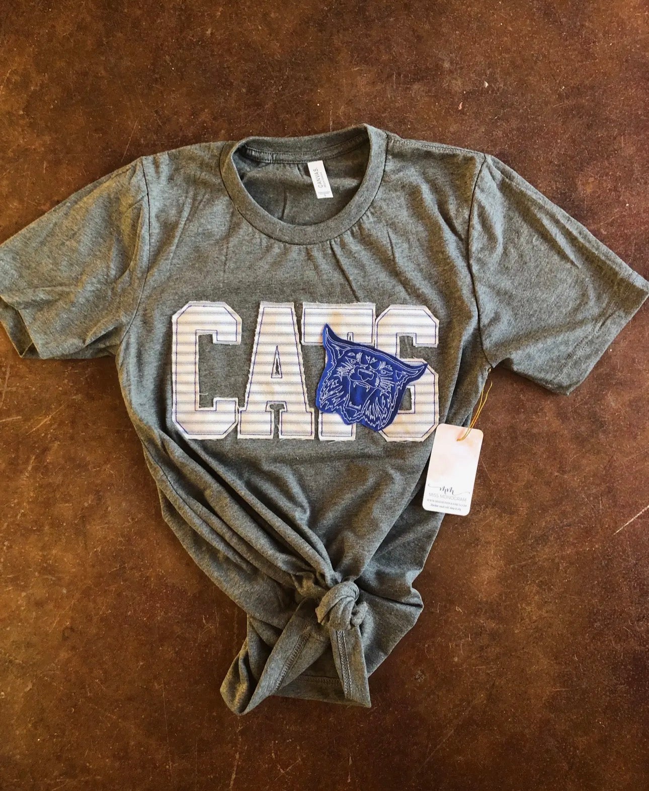 Grey Cats Patch Tee