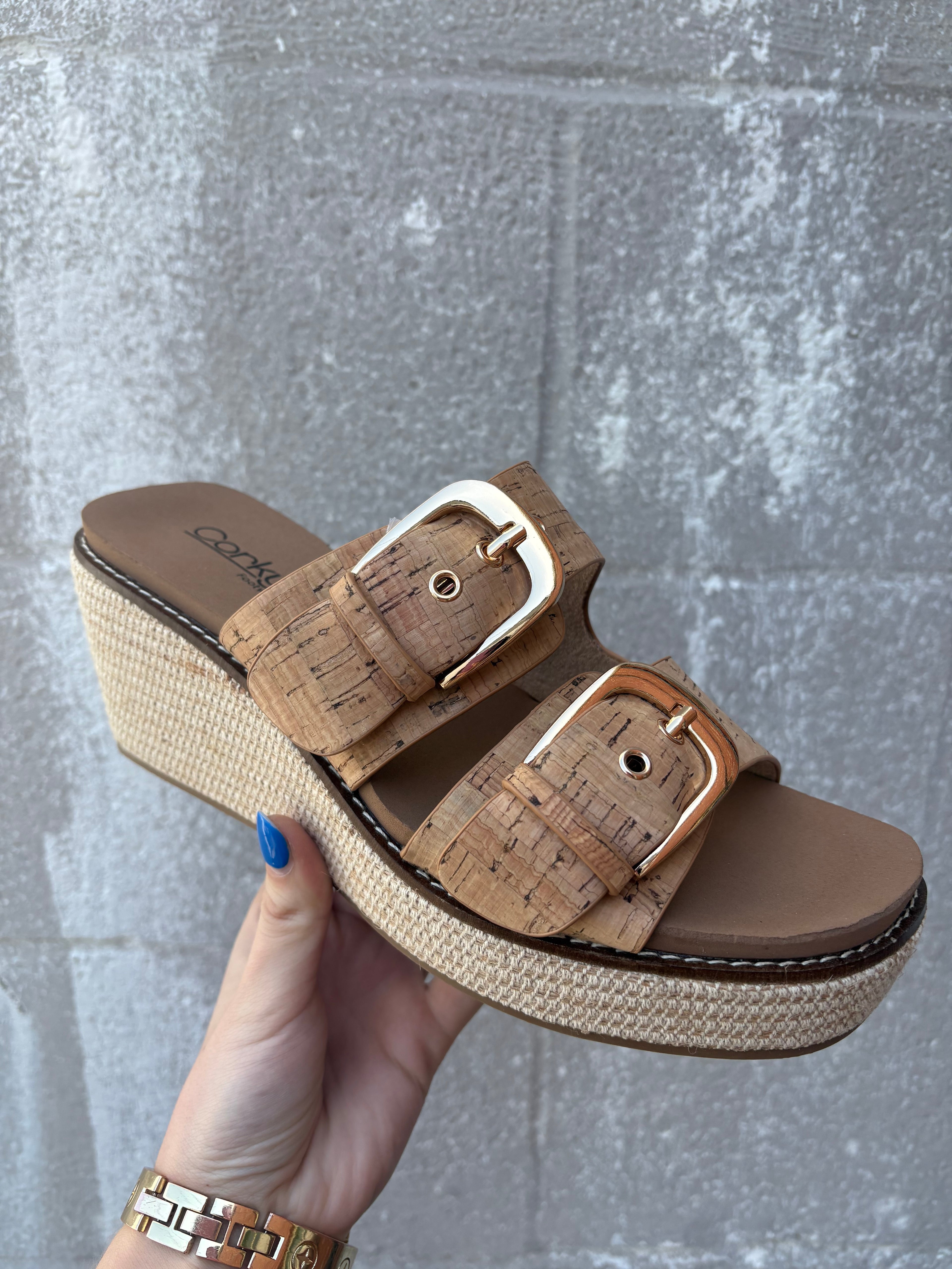 Corkys Manifest Cork Wedge