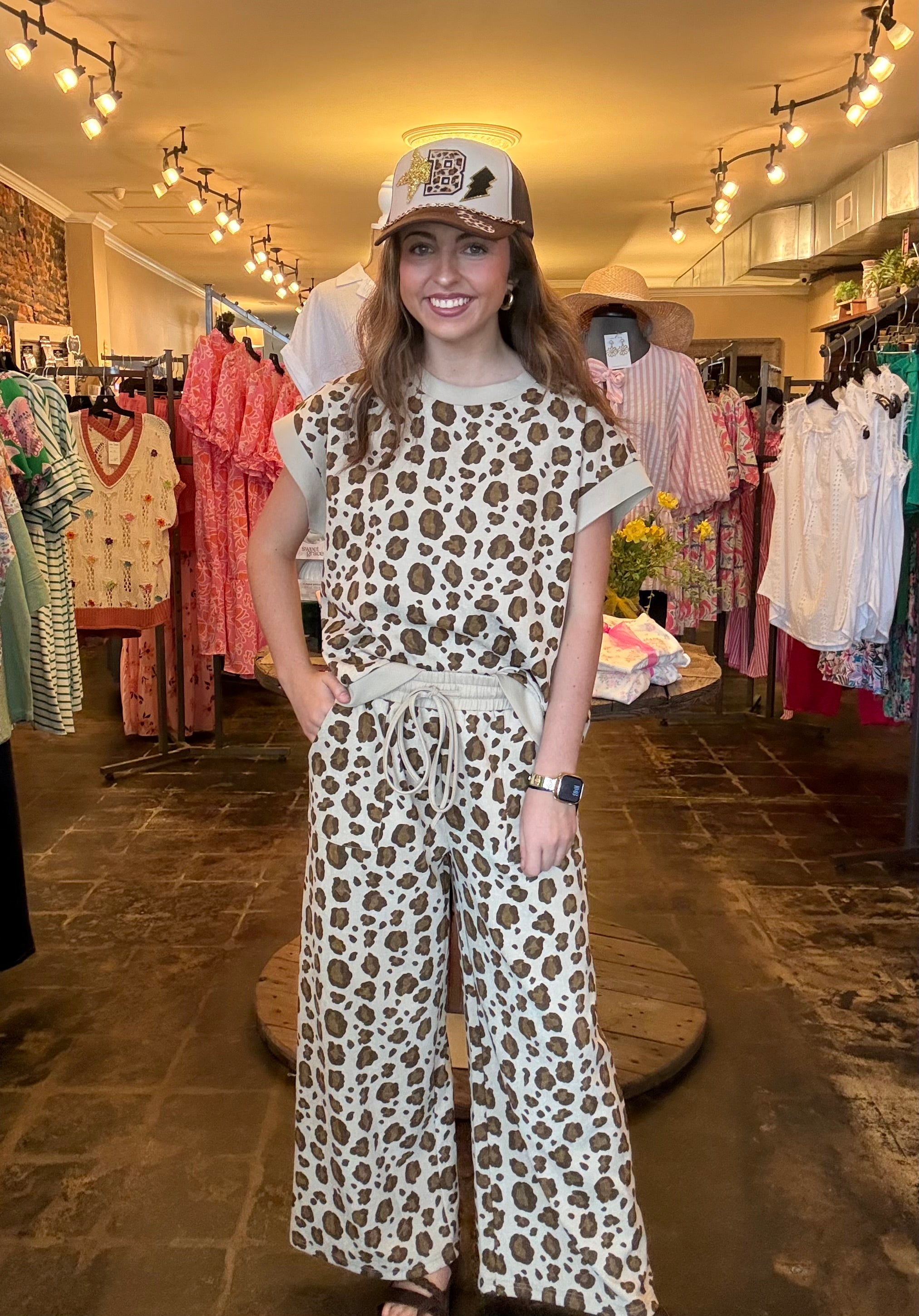 Leopard top