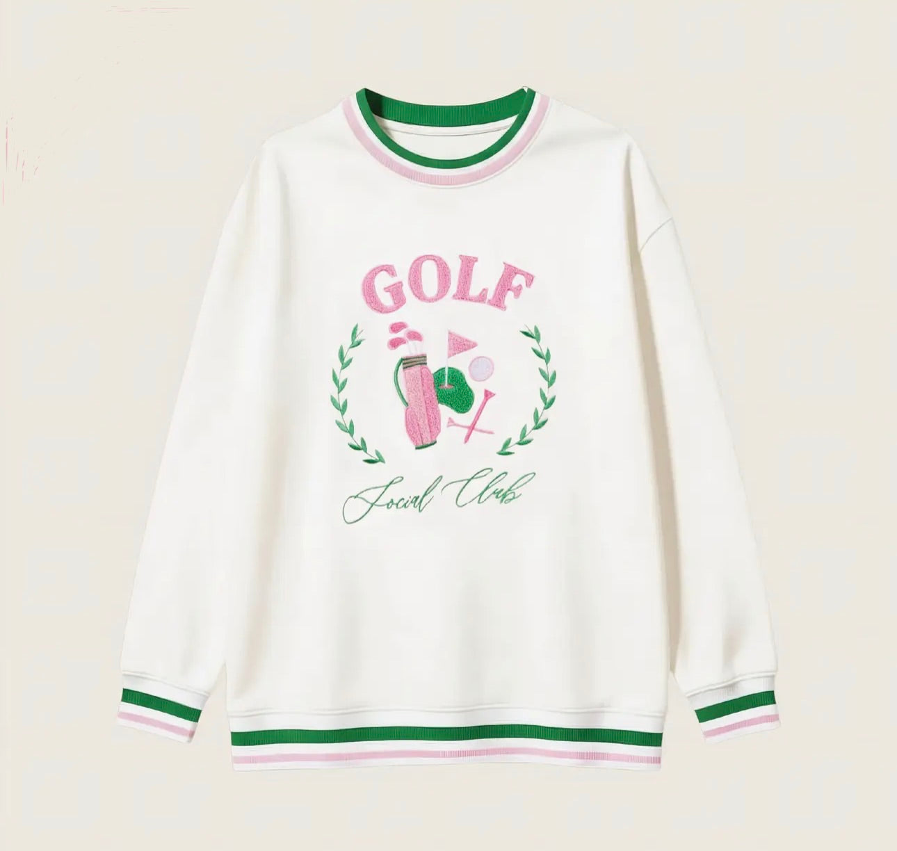 Oversized Golf Crewneck