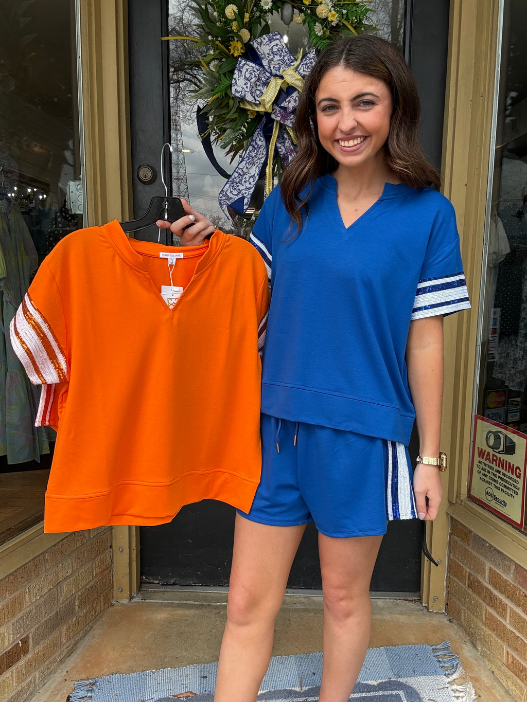 Mary Square Lauren Gameday Set Shorts