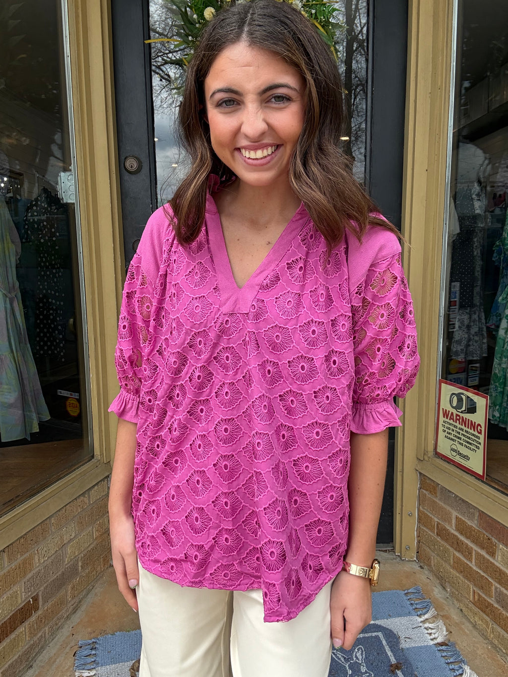 Peony Lace Blouse