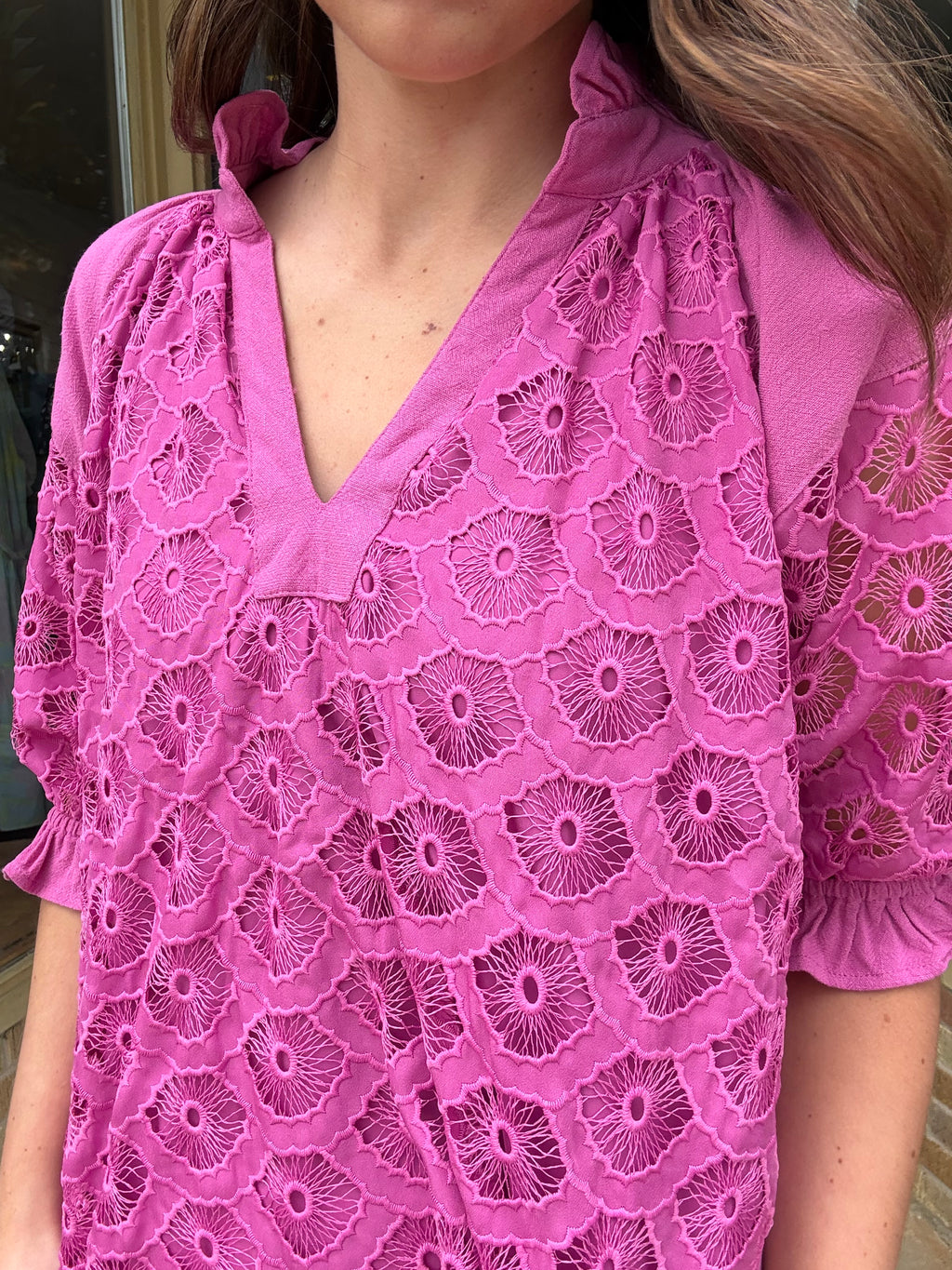 Peony Lace Blouse
