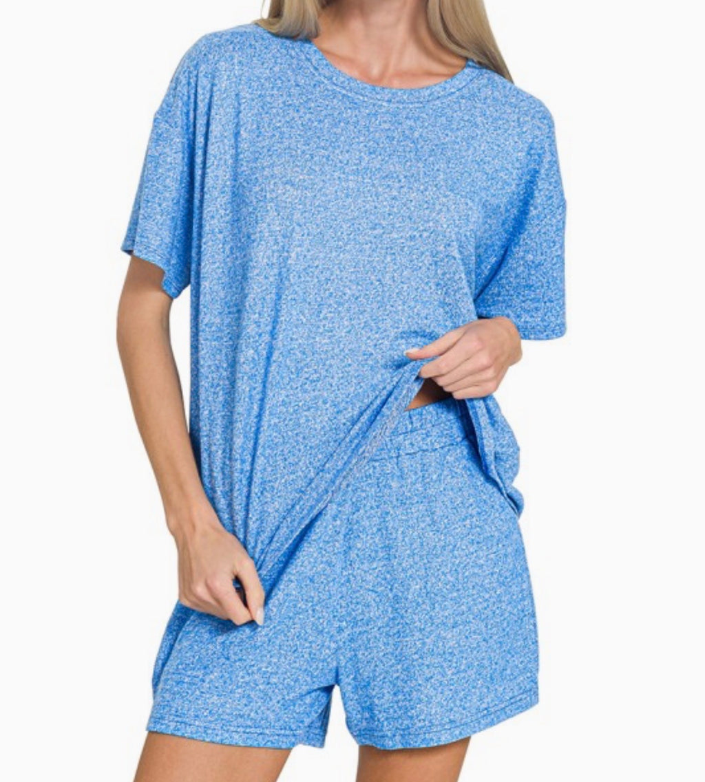 Soft Melange Short Sleeve Tee