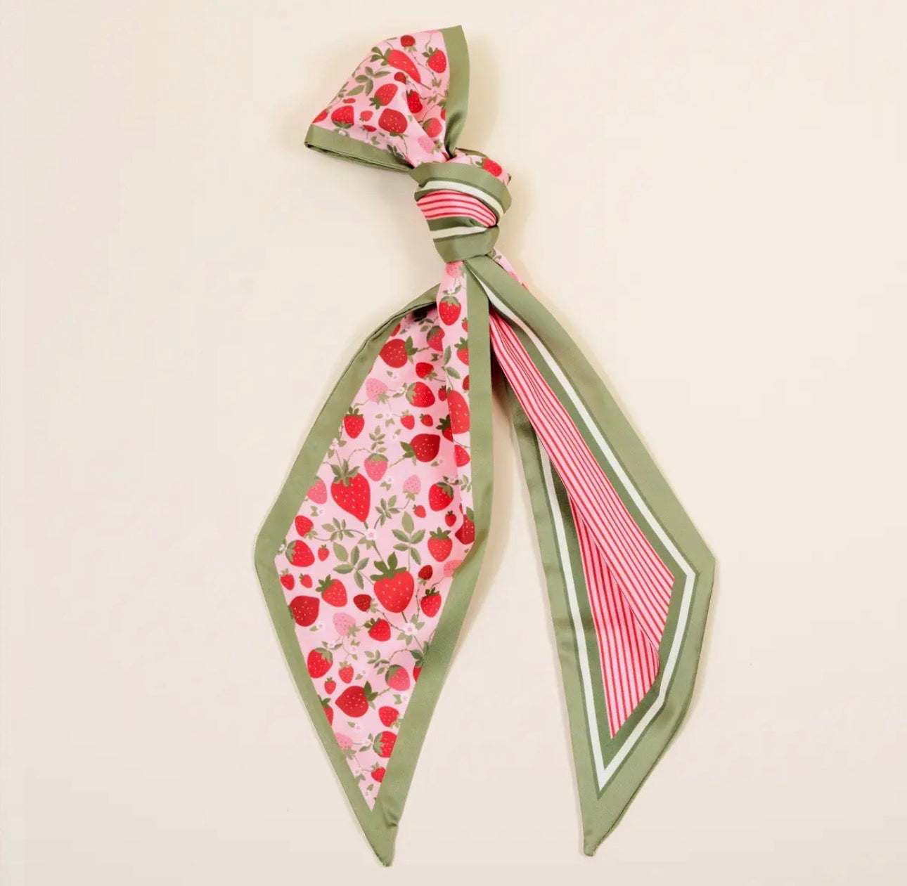 Strawberry Field Silk Scarf