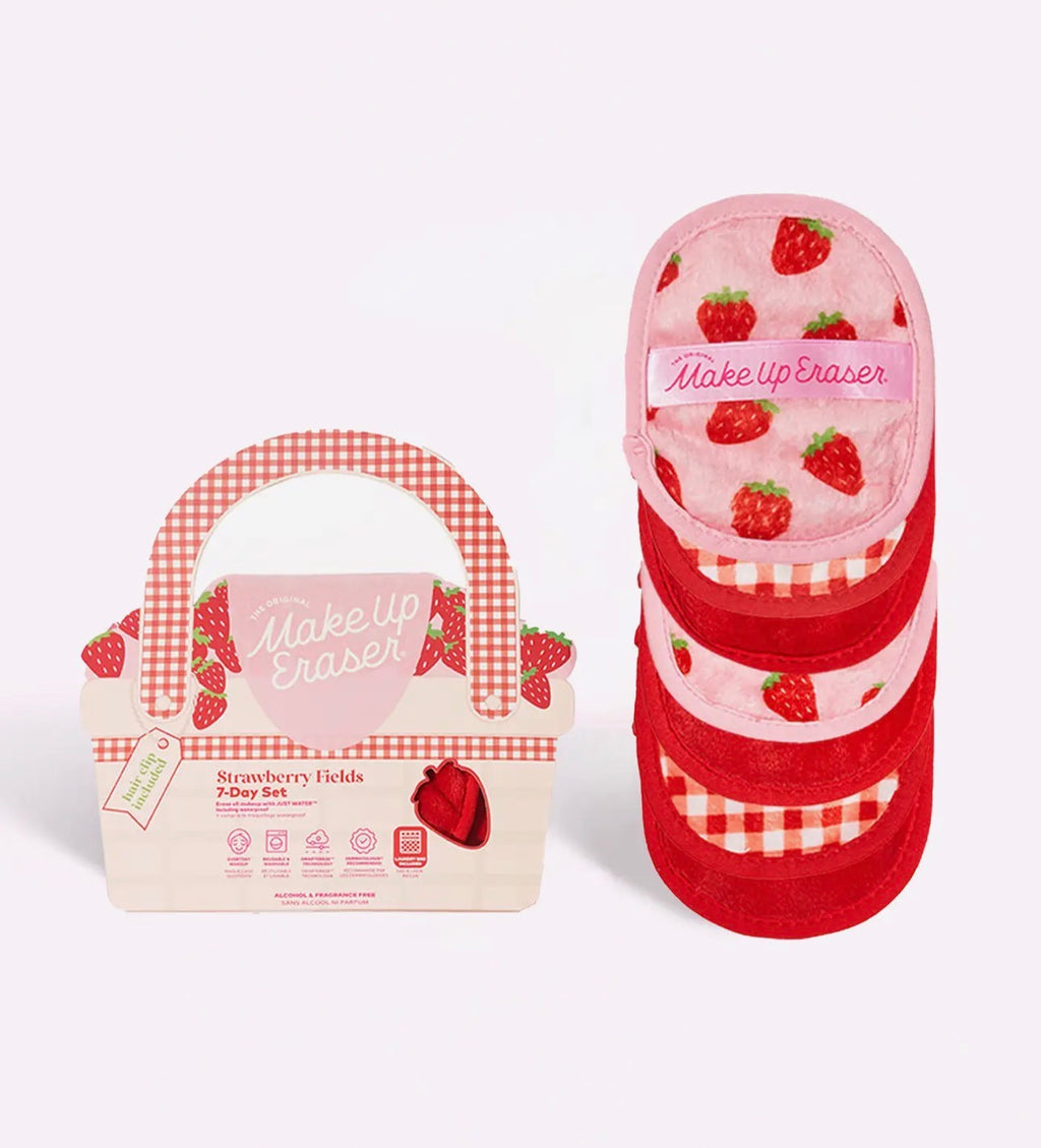 Makeup Eraser Set- Strawberry Fields