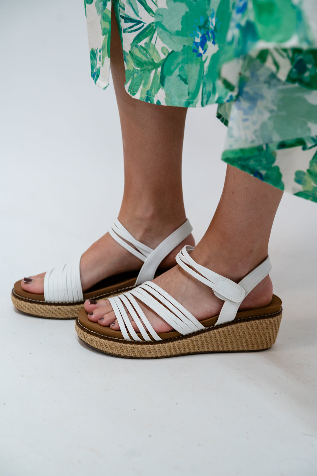 Corkys What About Now Wedge- White
